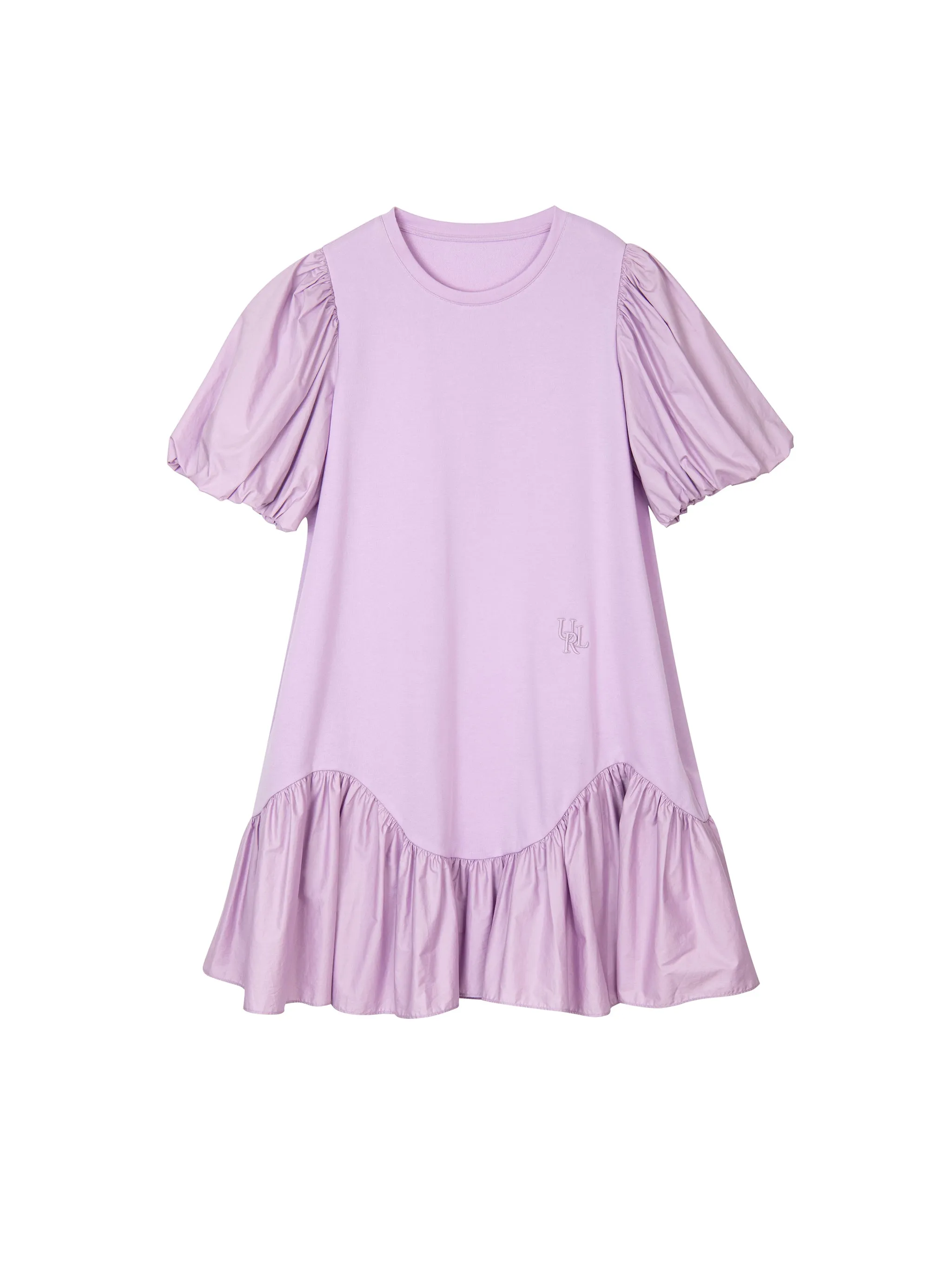 Glutinous Purple Elegant Skirt