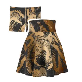 Gold Boa, Skort Set