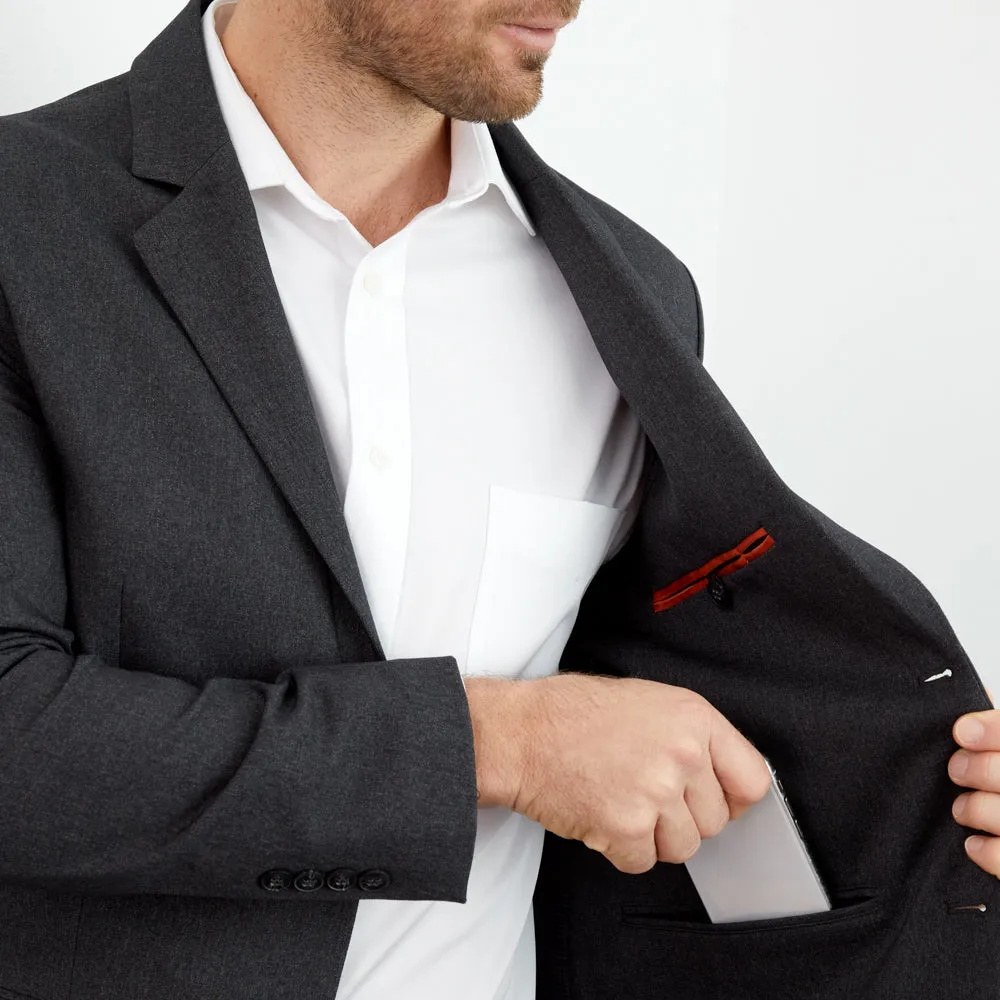 Gramercy Blazer Classic Fit - Gotham Grey