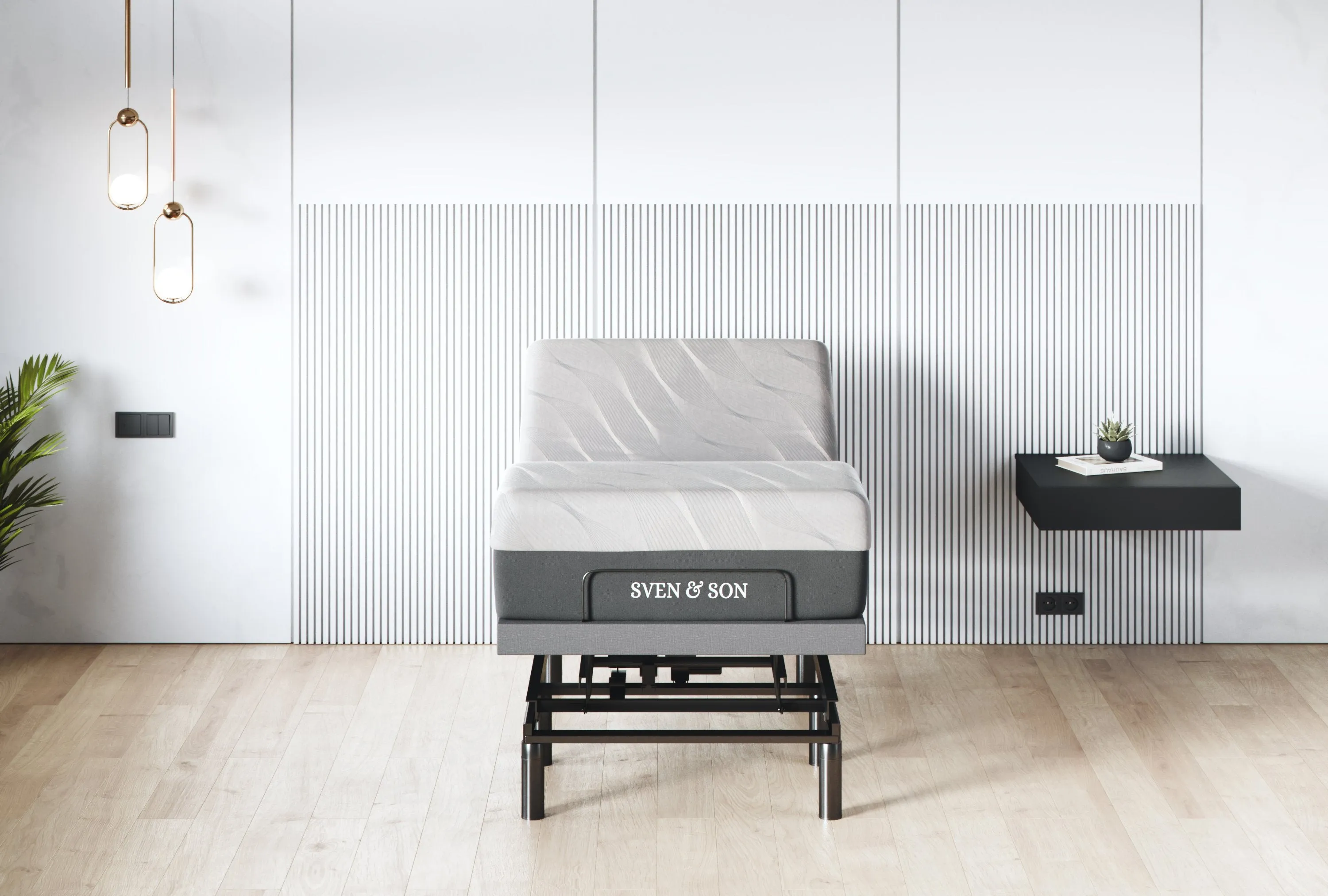 Harmony Series Adjustable Bed Base   Choice of Mattress Bundle