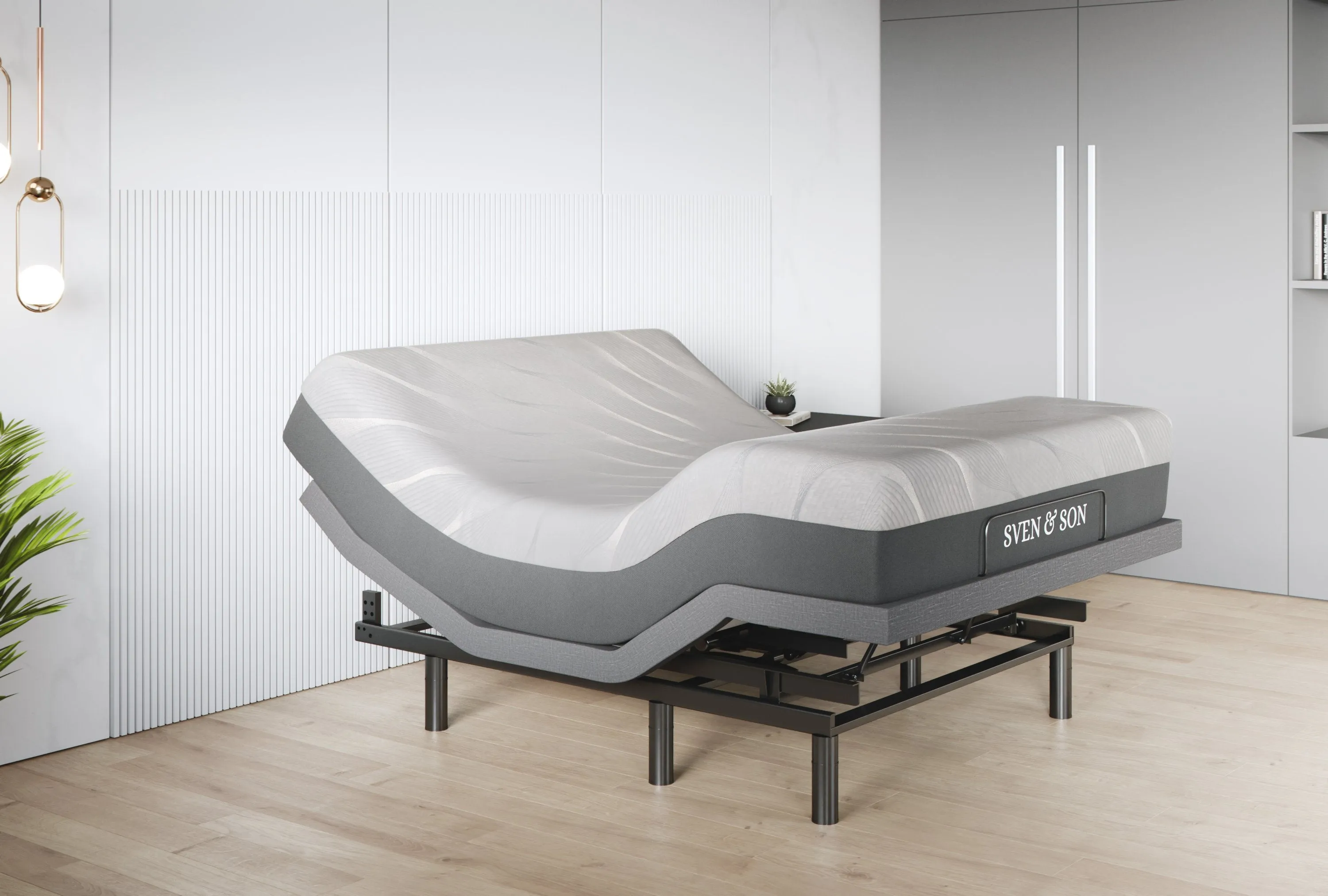 Harmony Series Adjustable Bed Base   Choice of Mattress Bundle