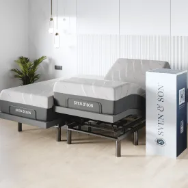 Harmony Series Adjustable Bed Base   Choice of Mattress Bundle
