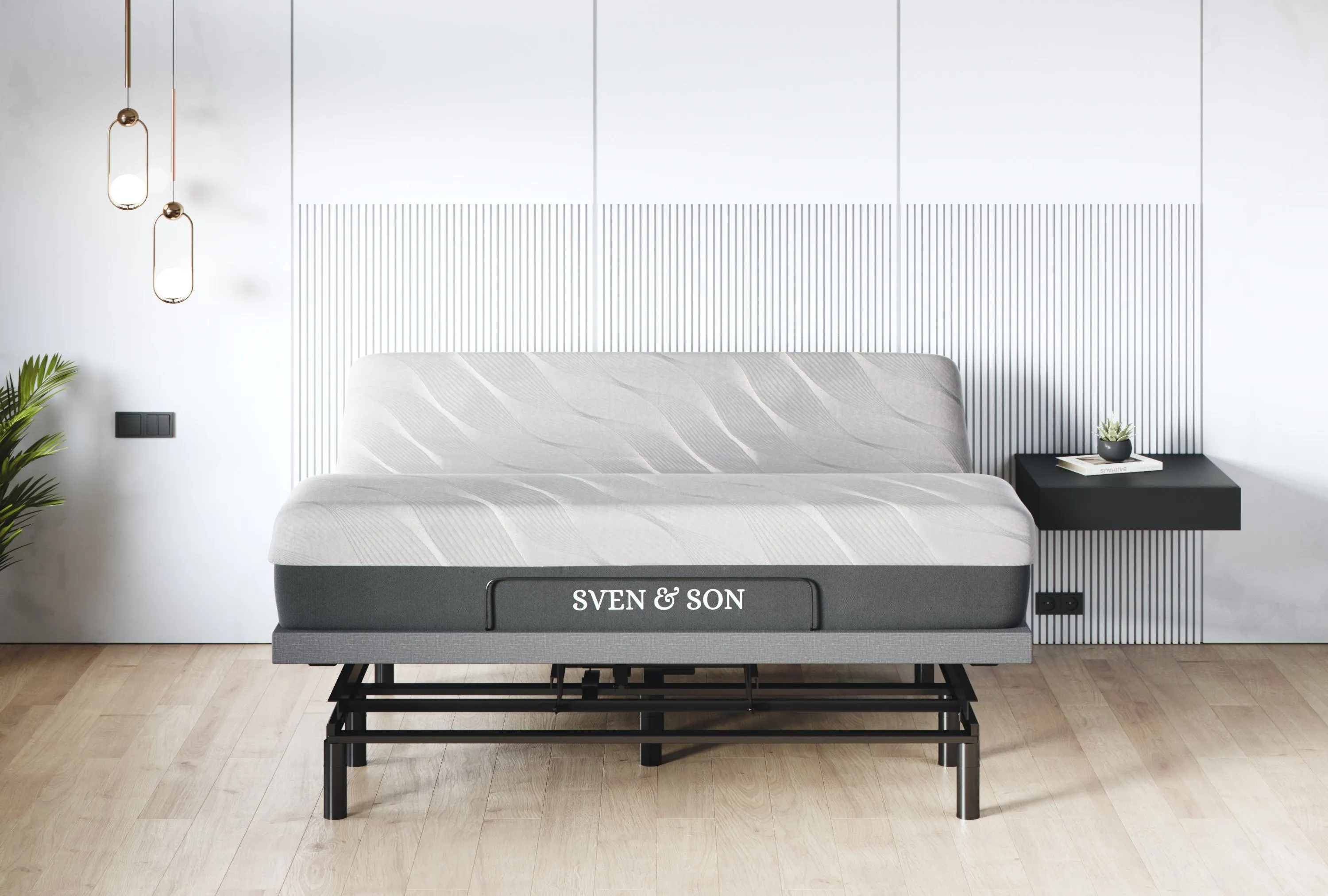 Harmony Series Adjustable Bed Base   Choice of Mattress Bundle