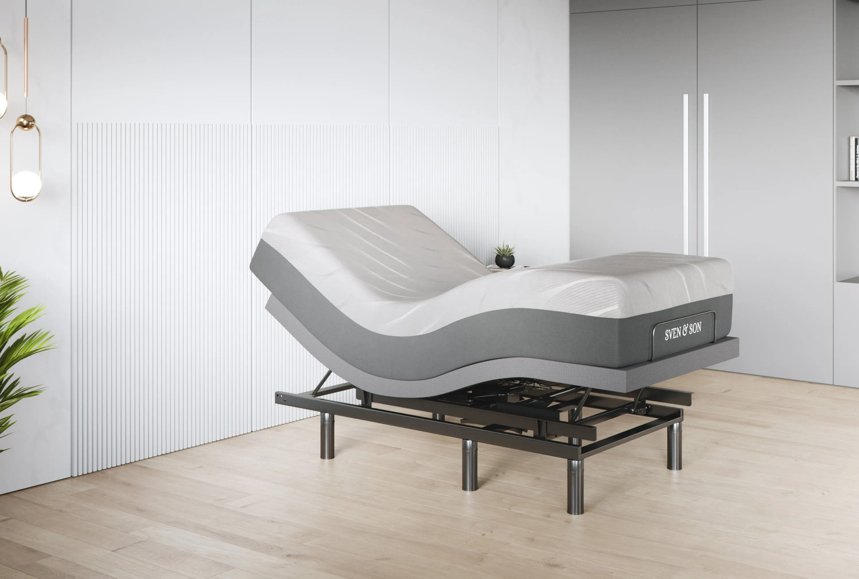 Harmony Series Adjustable Bed Base   Choice of Mattress Bundle