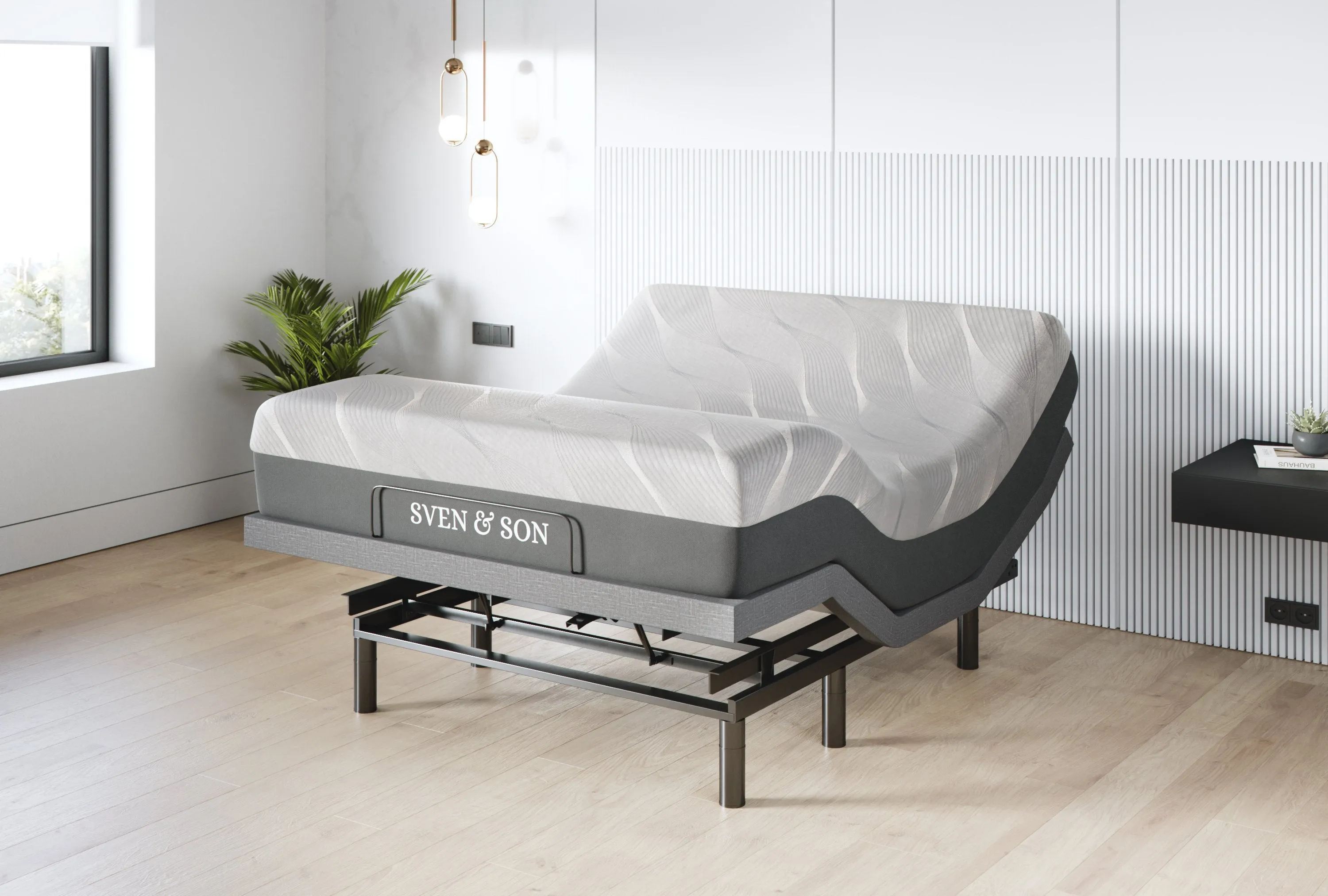 Harmony Series Adjustable Bed Base   Choice of Mattress Bundle
