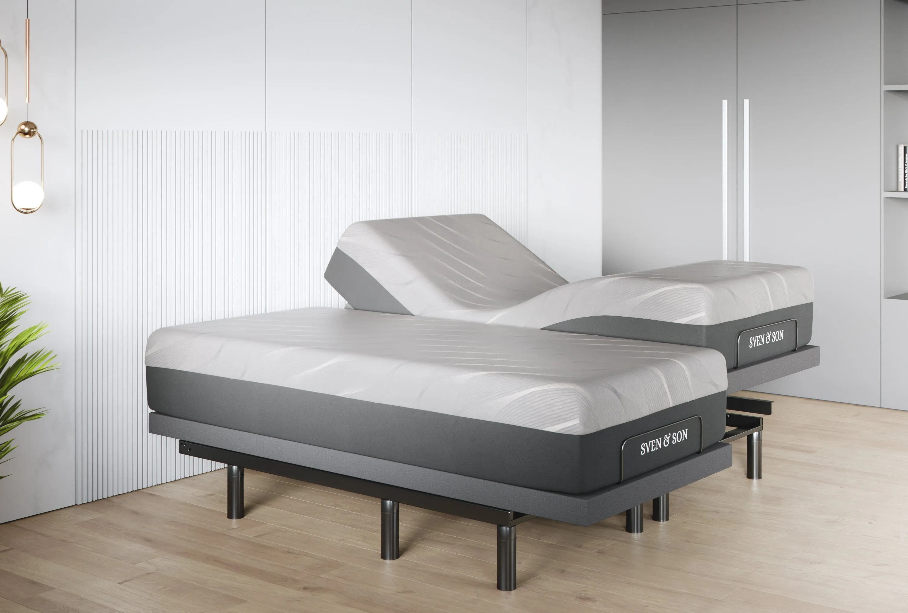 Harmony Series Adjustable Bed Base   Choice of Mattress Bundle