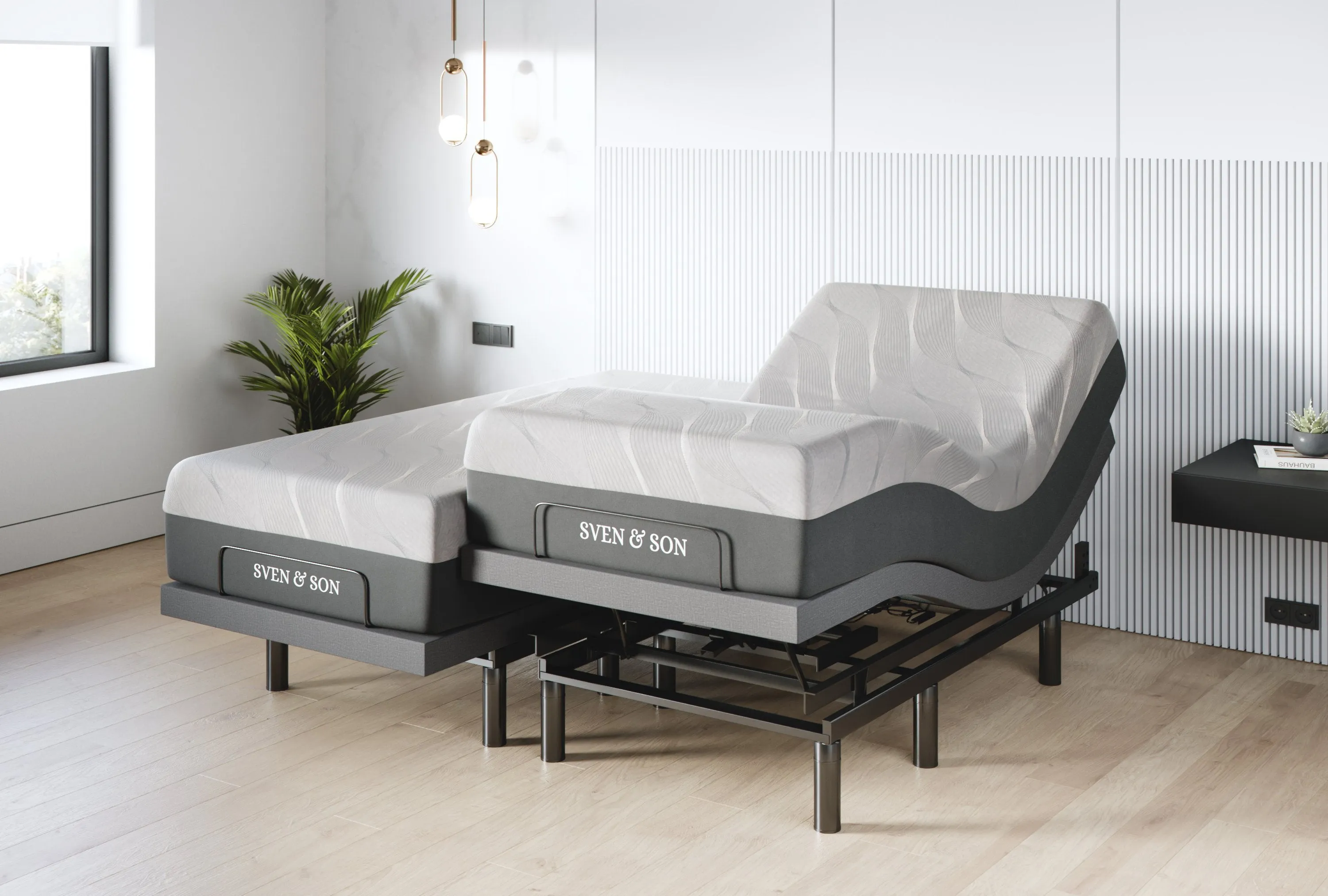 Harmony Series Adjustable Bed Base   Choice of Mattress Bundle
