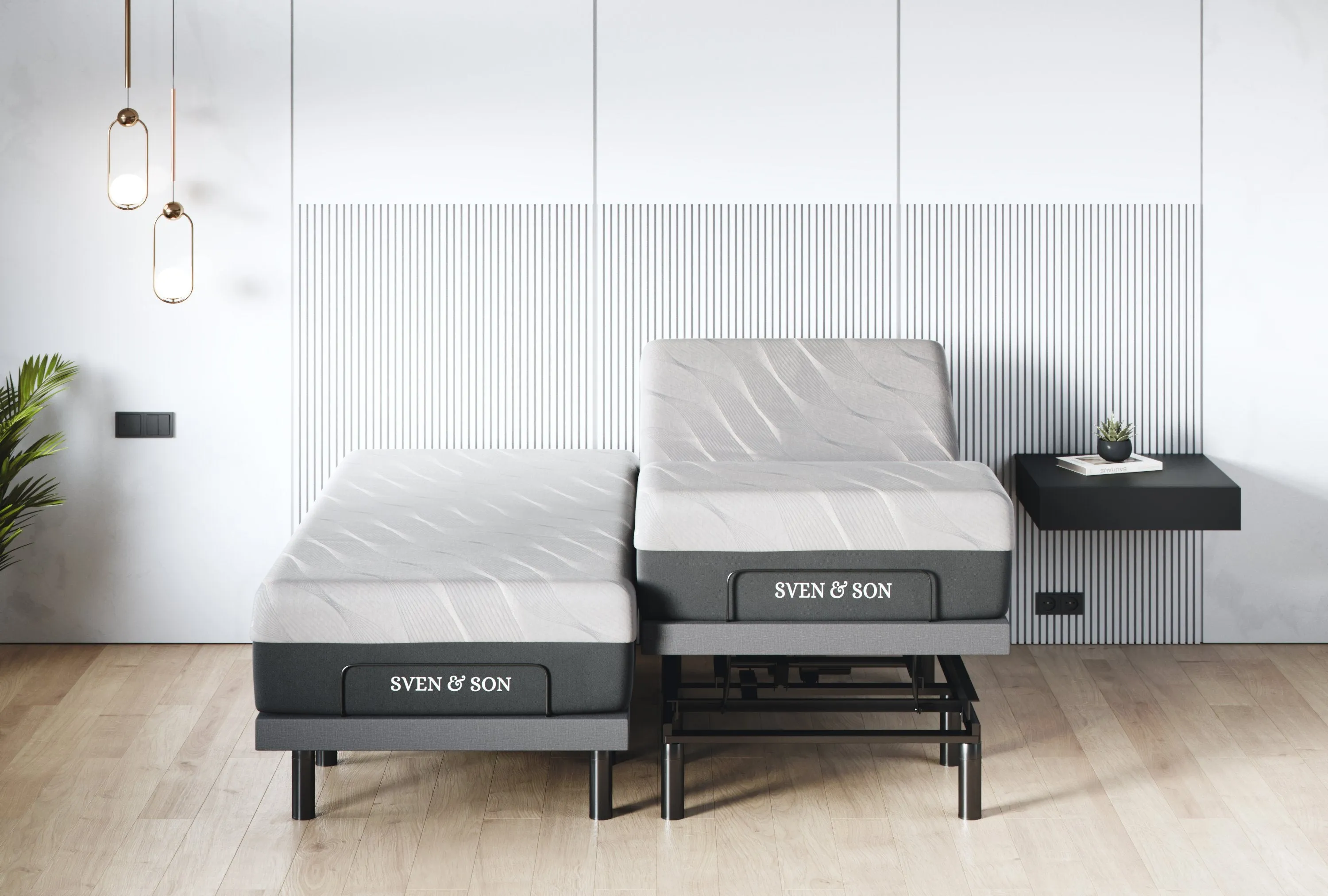 Harmony Series Adjustable Bed Base   Choice of Mattress Bundle