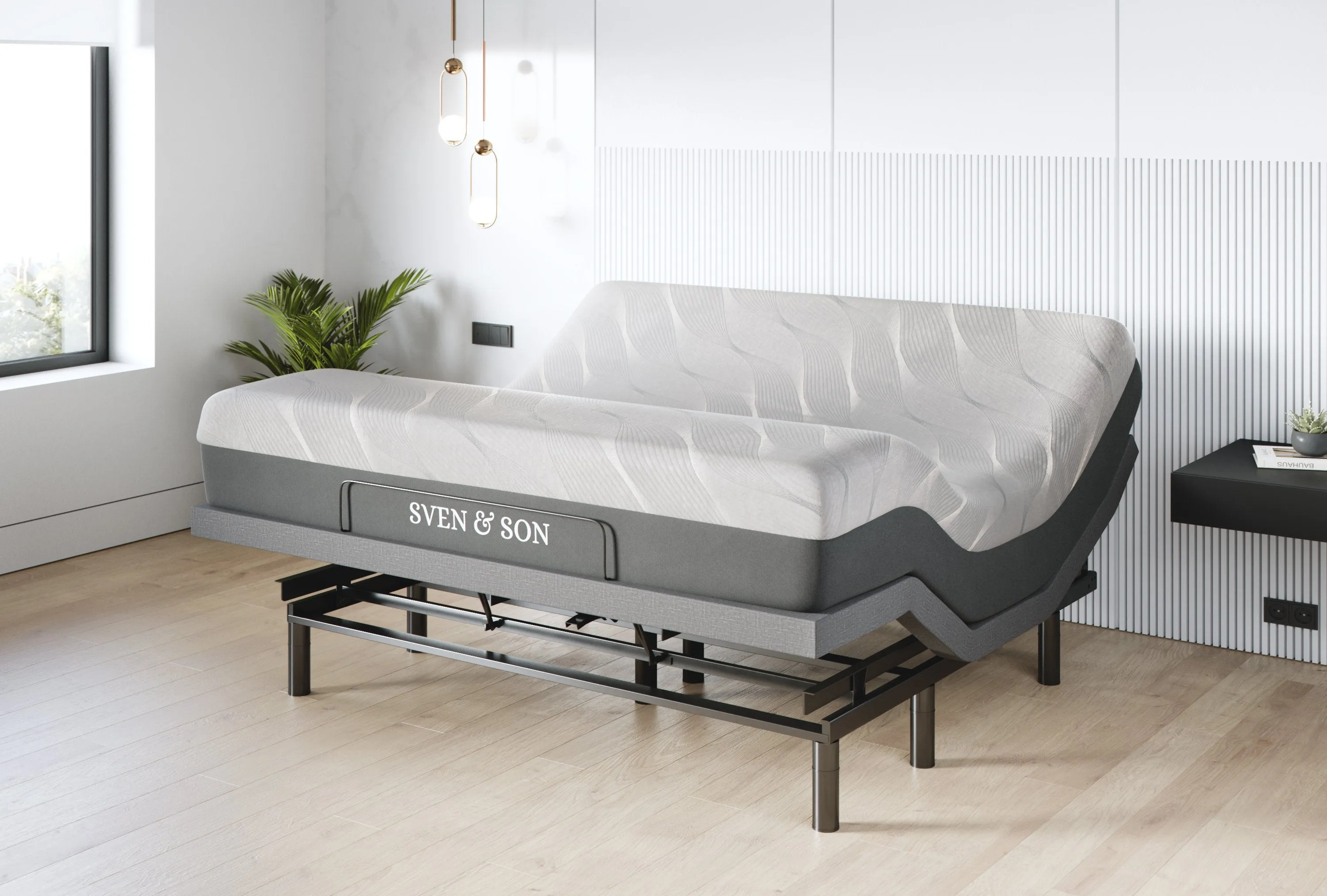 Harmony Series Adjustable Bed Base   Choice of Mattress Bundle