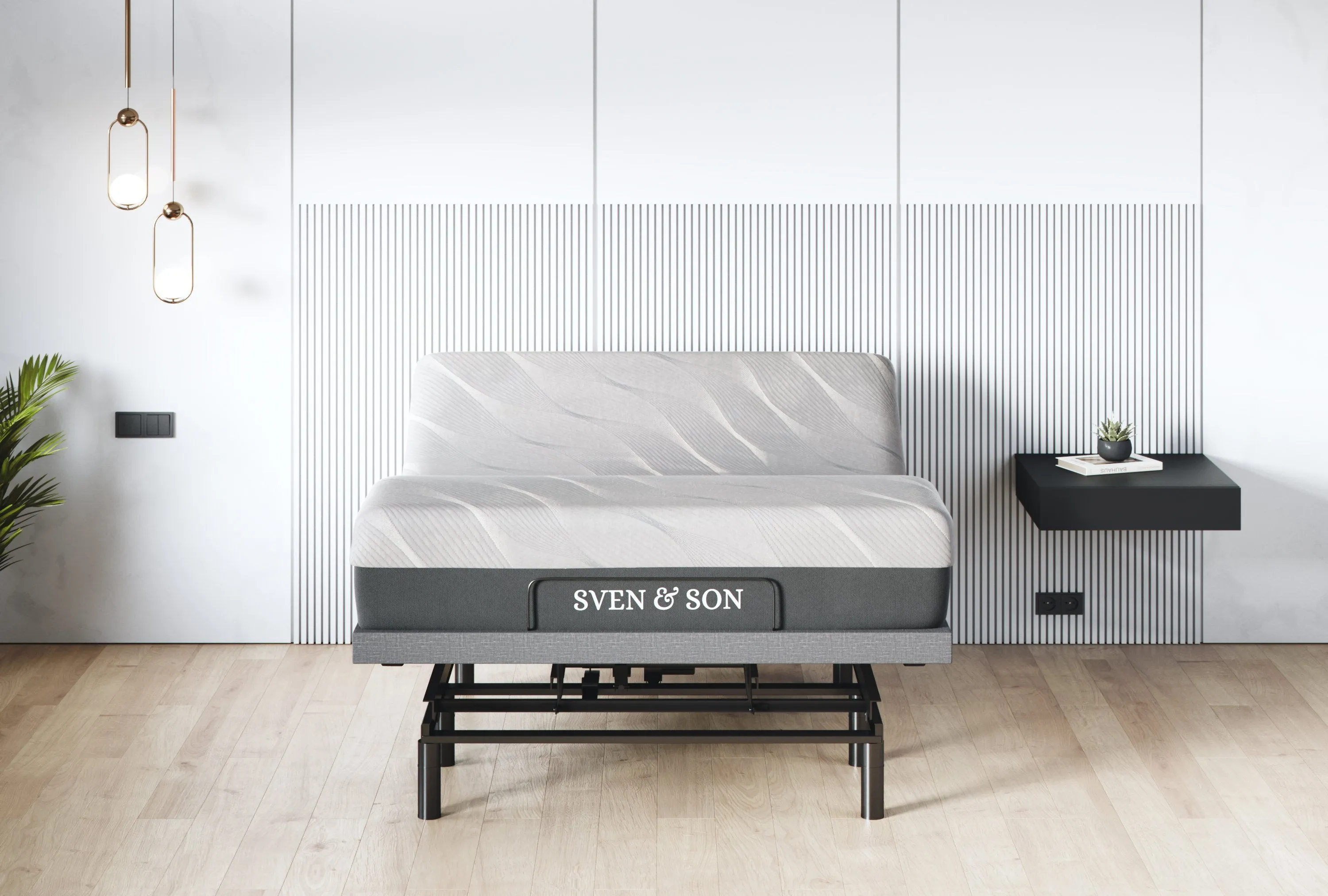 Harmony Series Adjustable Bed Base   Choice of Mattress Bundle