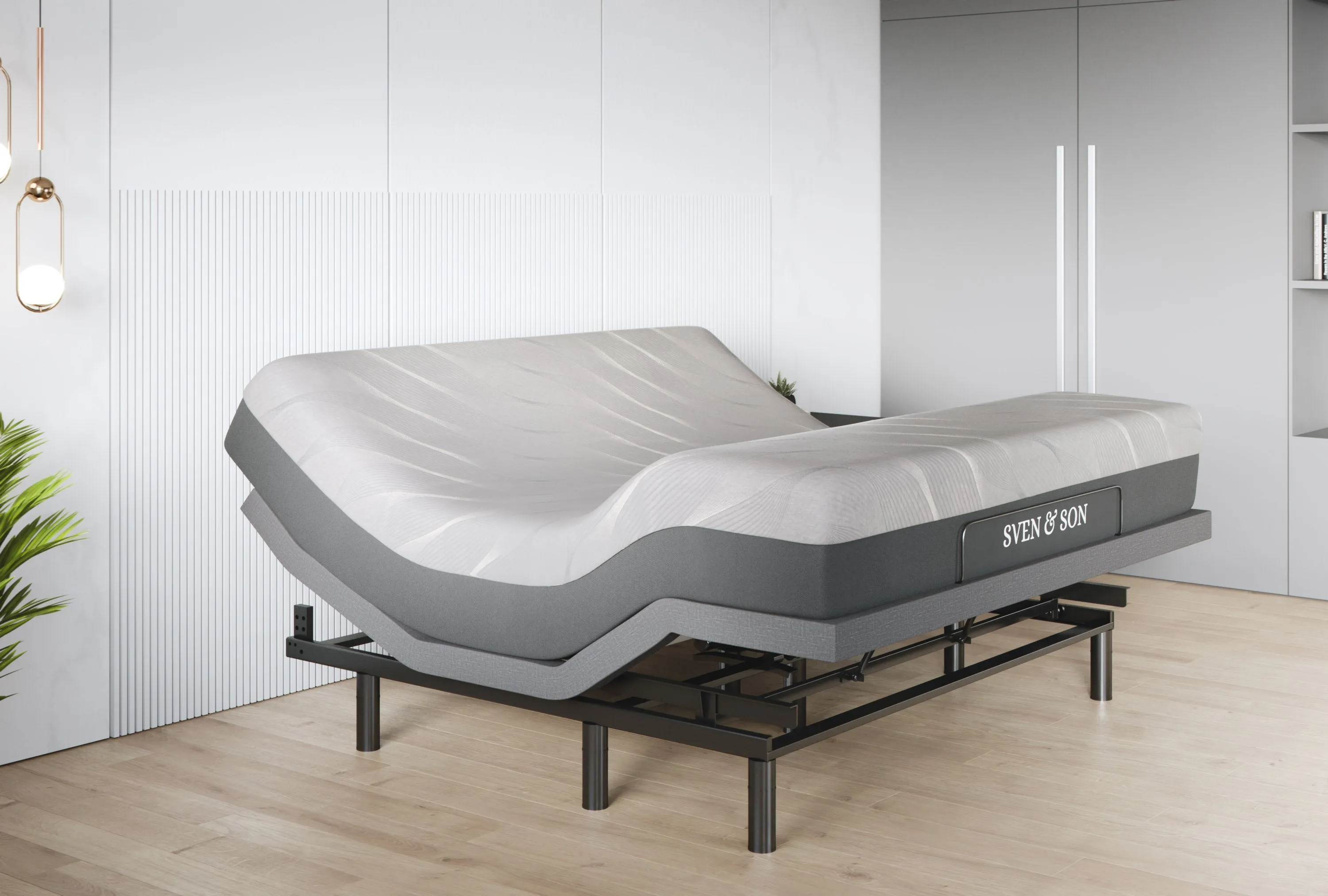 Harmony Series Adjustable Bed Base   Choice of Mattress Bundle