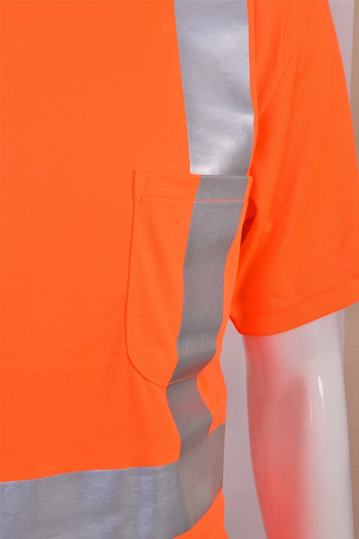 Hi Visibility Short Sleeve Safety T-Shirt