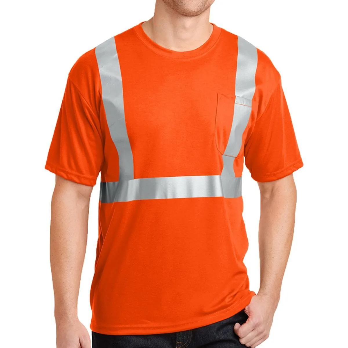 Hi Visibility Short Sleeve Safety T-Shirt