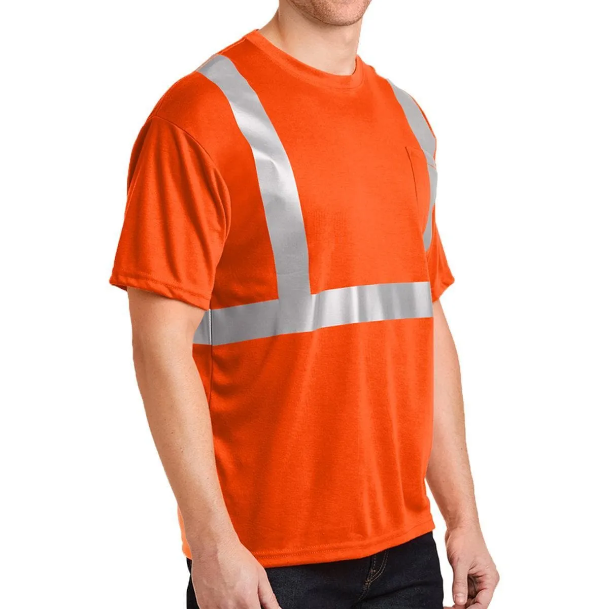 Hi Visibility Short Sleeve Safety T-Shirt