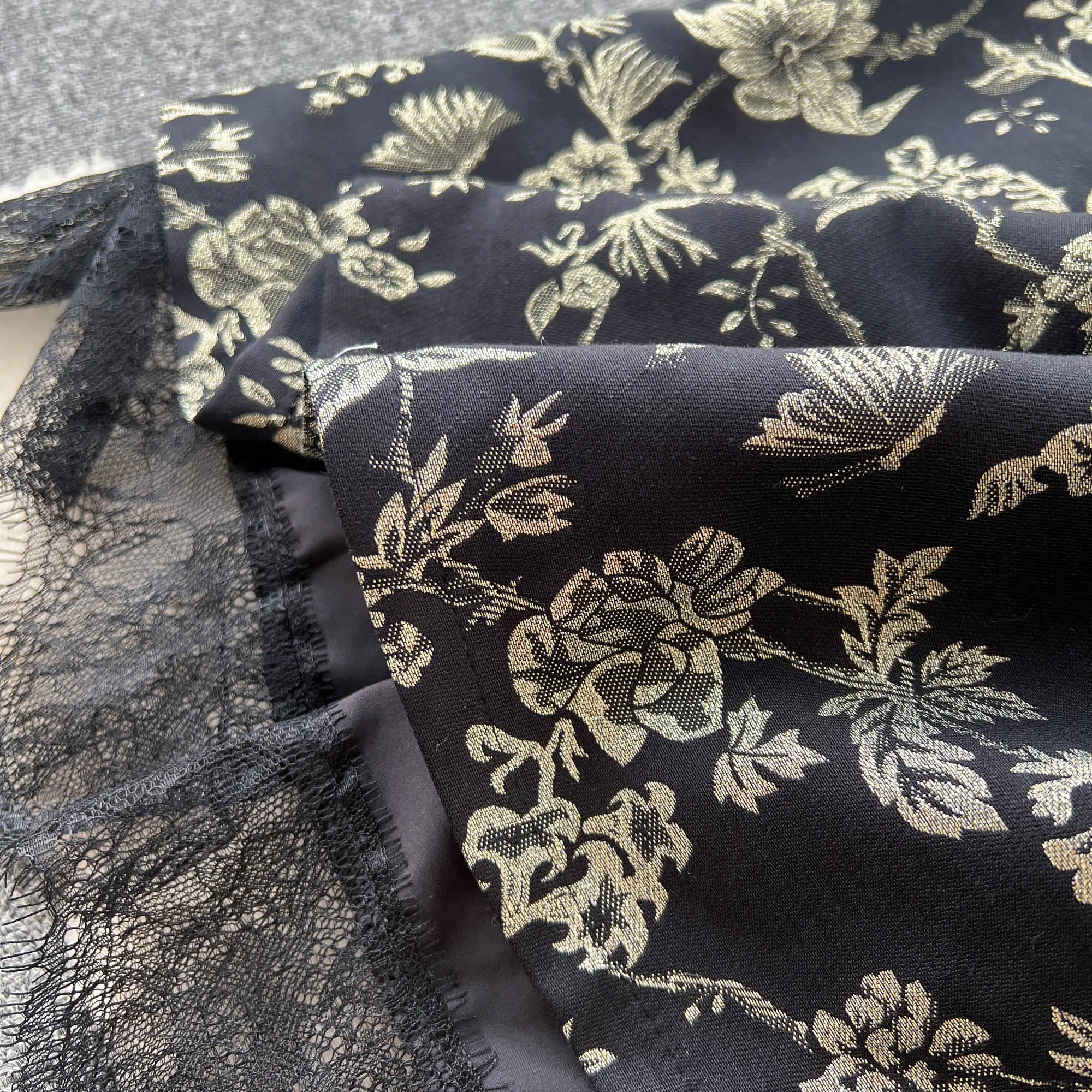 High-end Backless Floral Slip Dress