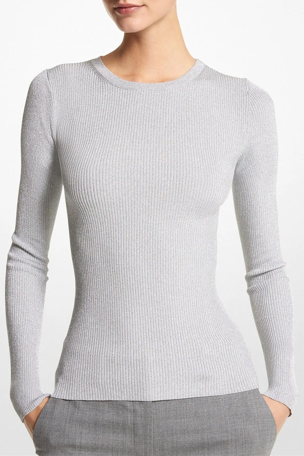 Hutton Pullover - Silver