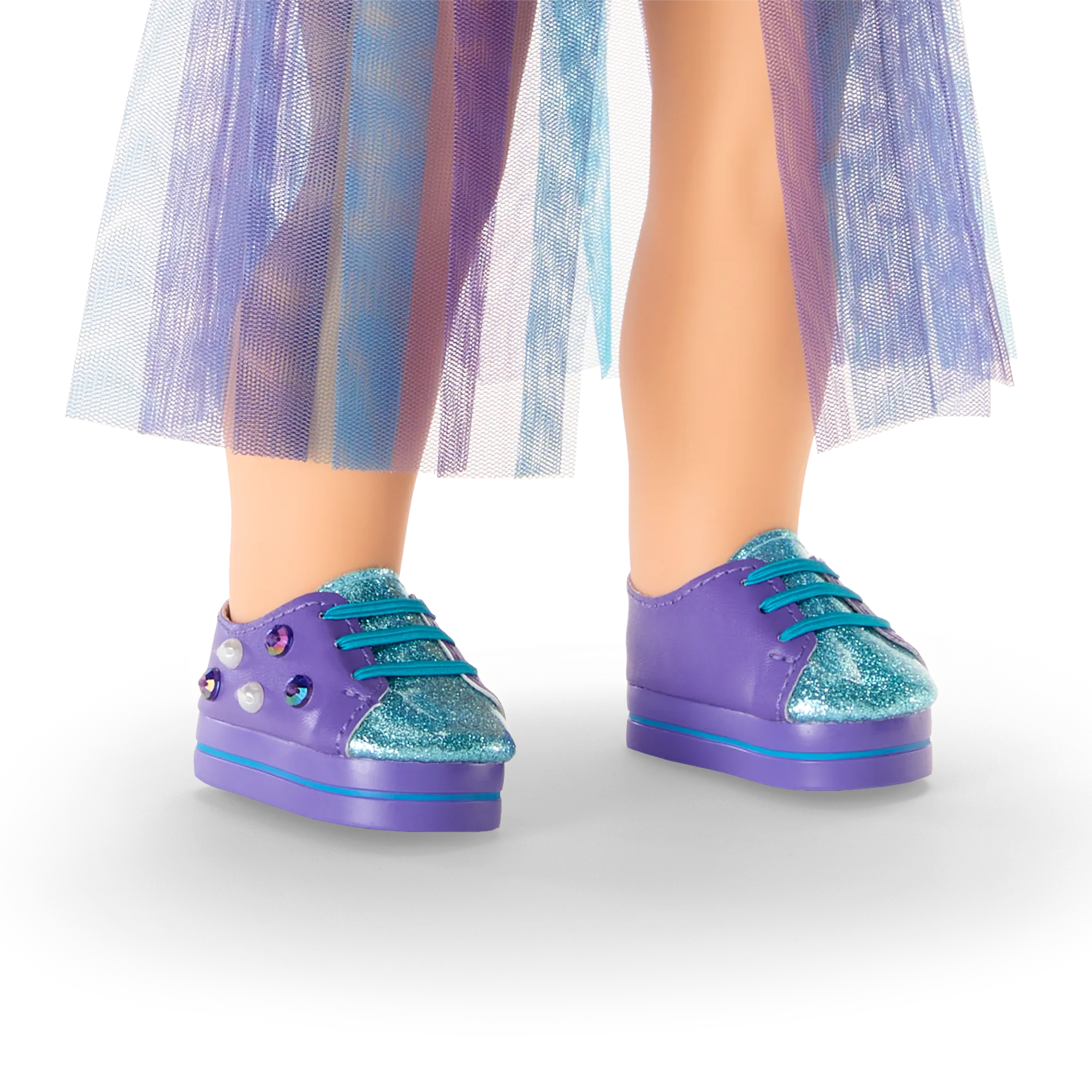 June Exquisite Alexandrite Outfit for 18-inch Dolls