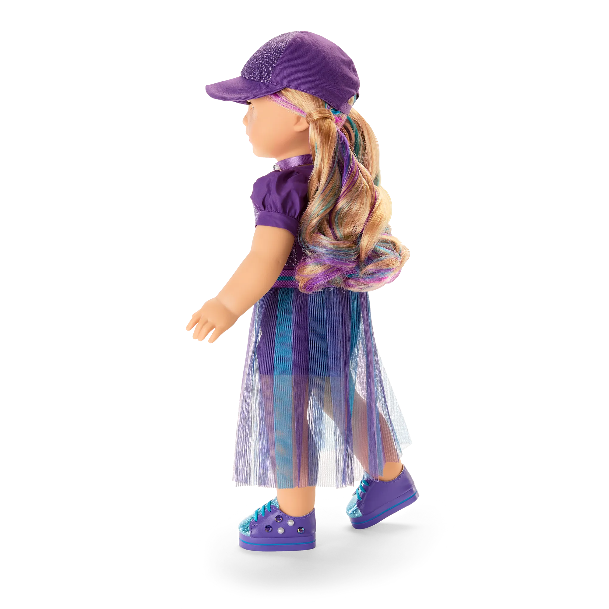 June Exquisite Alexandrite Outfit for 18-inch Dolls