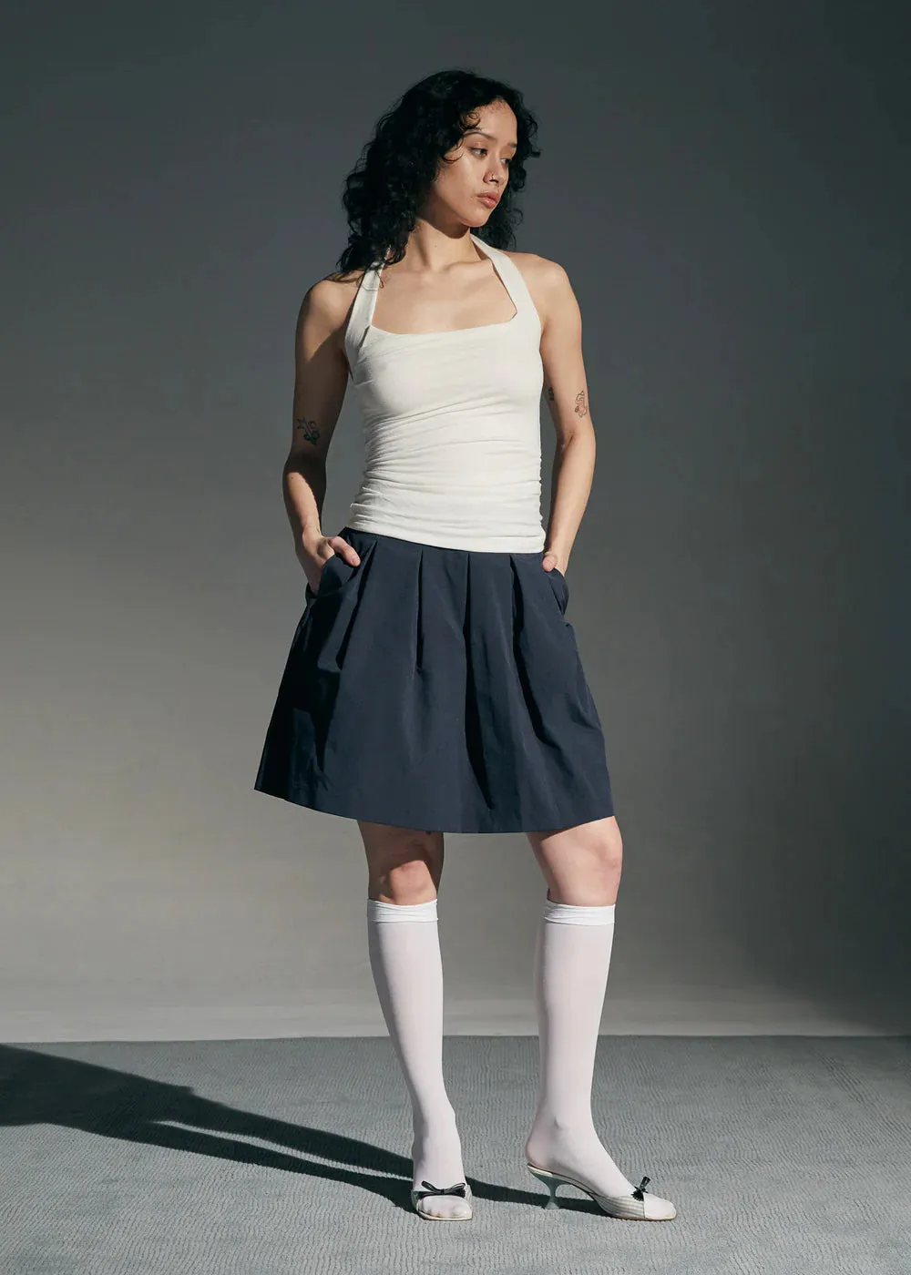 LUNA SKIRT - NAVY