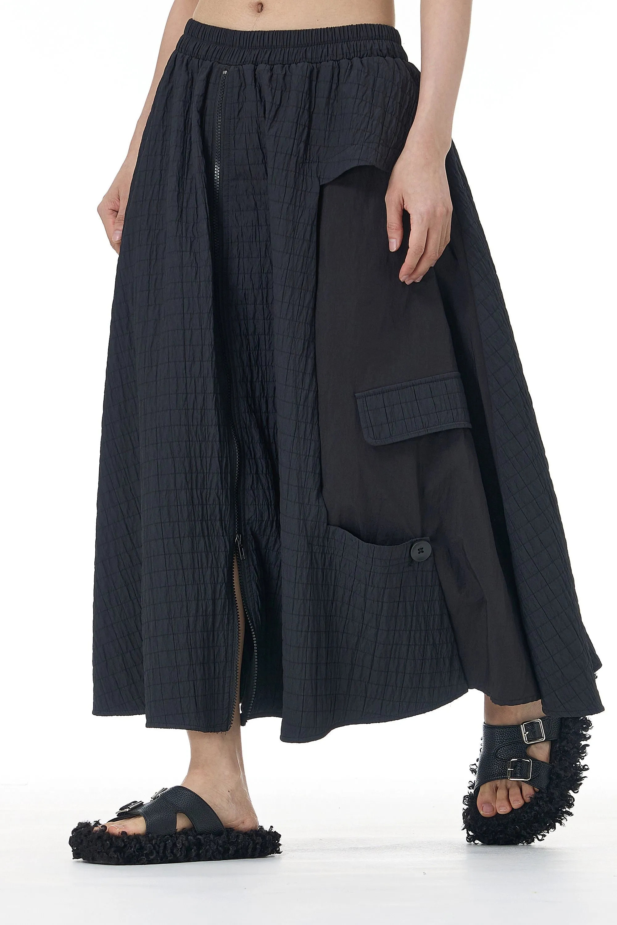 Lunar Luxe Zip Skirt