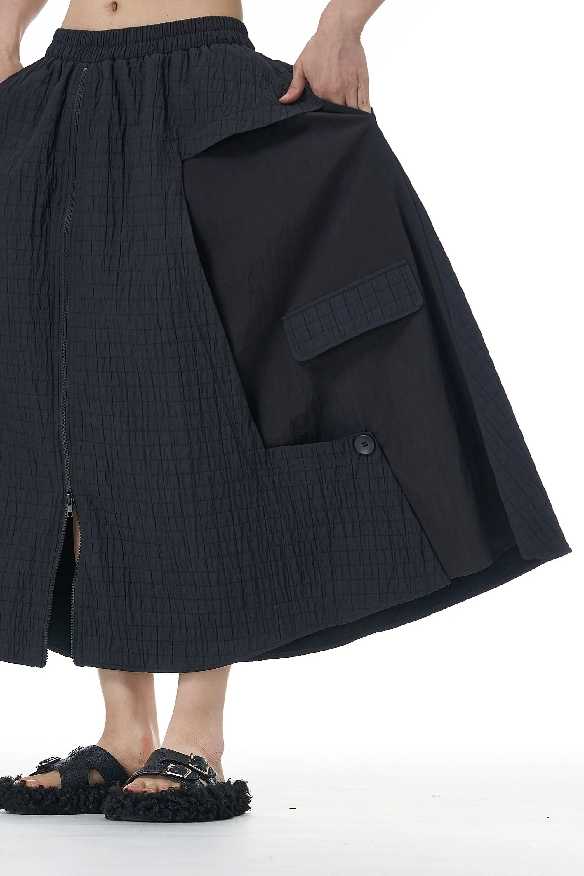 Lunar Luxe Zip Skirt