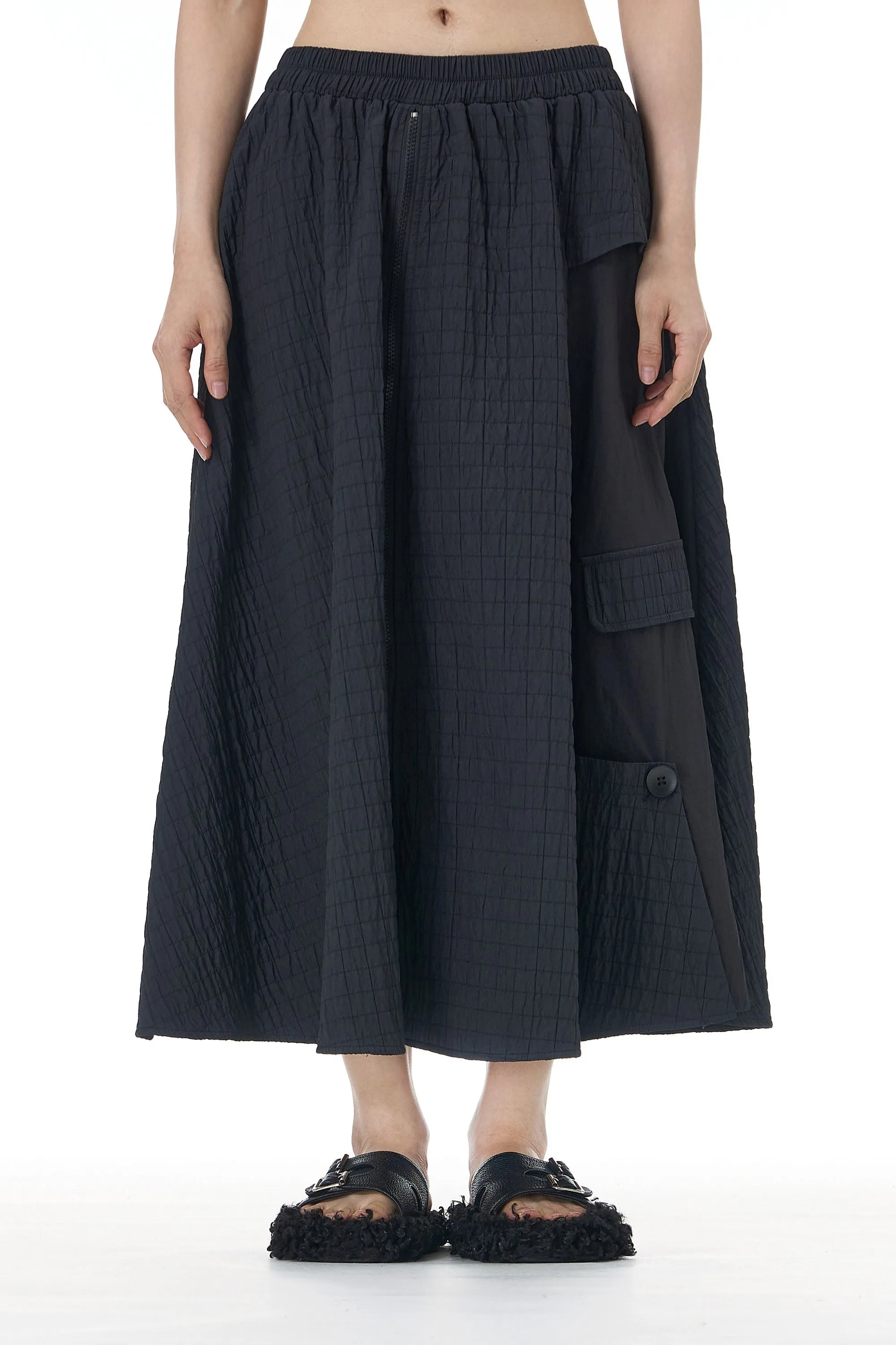 Lunar Luxe Zip Skirt
