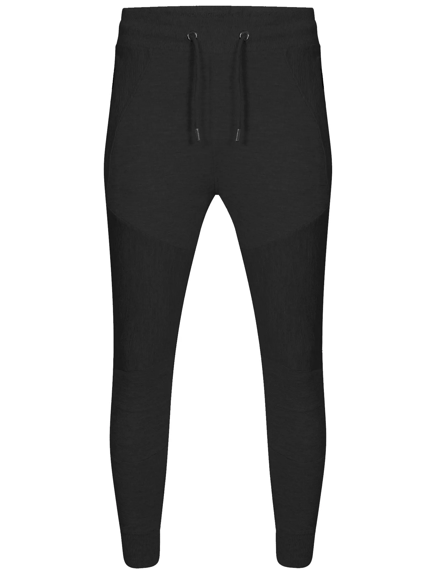 Mens Jason Qutory Joggers in Black
