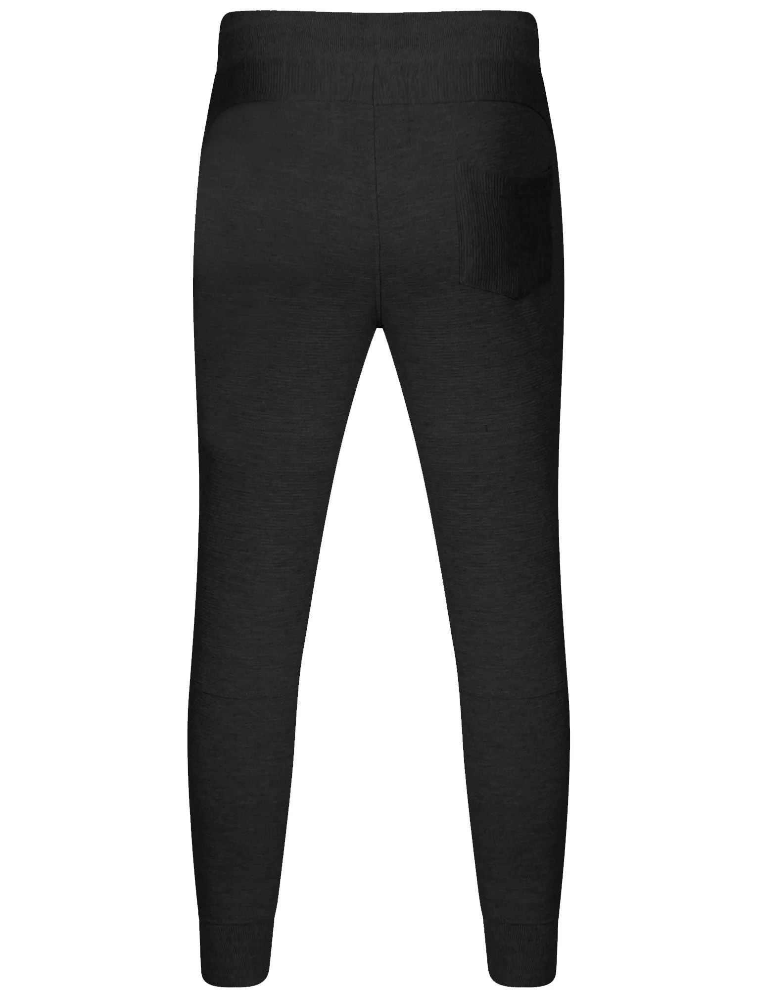 Mens Jason Qutory Joggers in Black