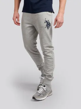 Mens Large Logo Joggers in Vintage Grey Heather