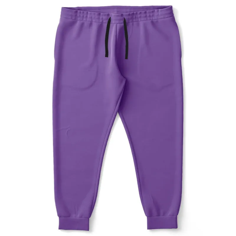 Midtone Violet Joggers | Unisex | with PLUS sizes | C60M80Y0K0