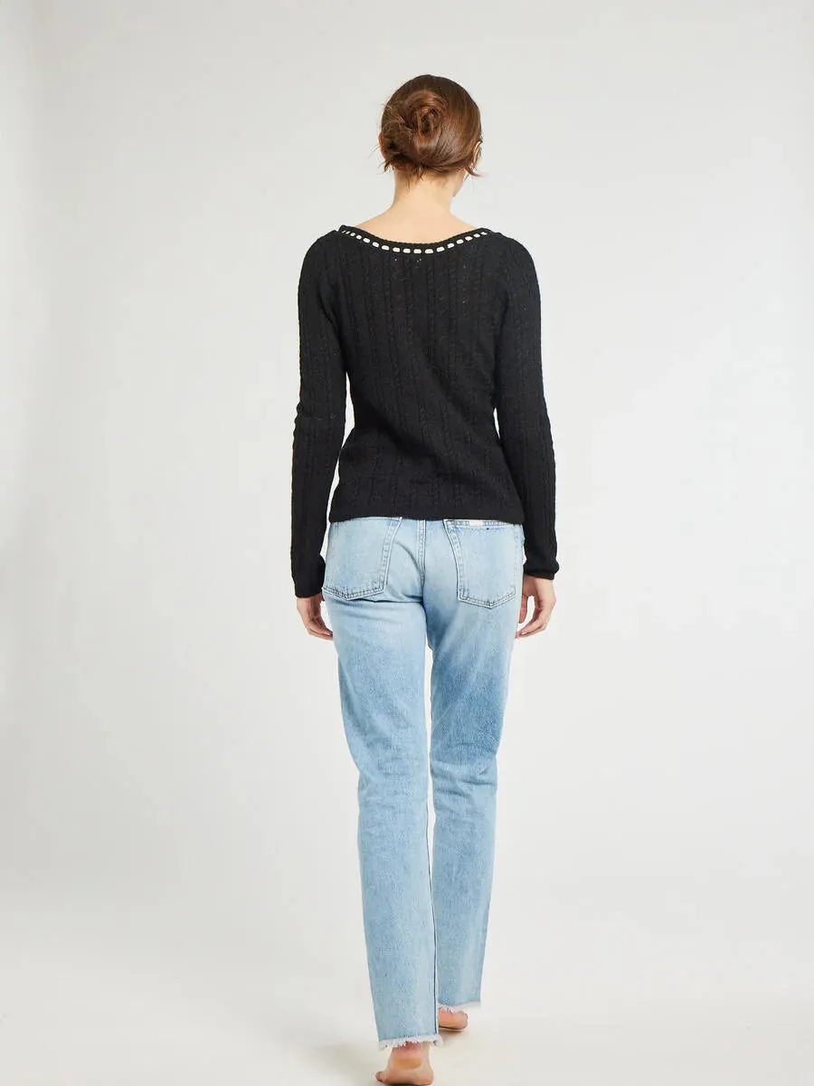 Mille - Margaret Pullover (Black)