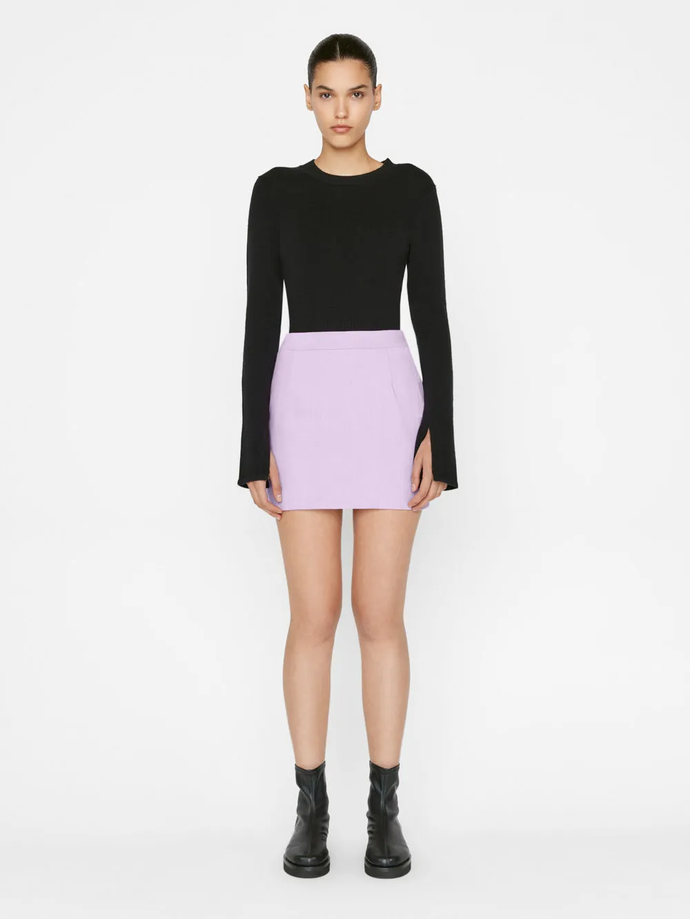 Mini Skirt -- Lilac