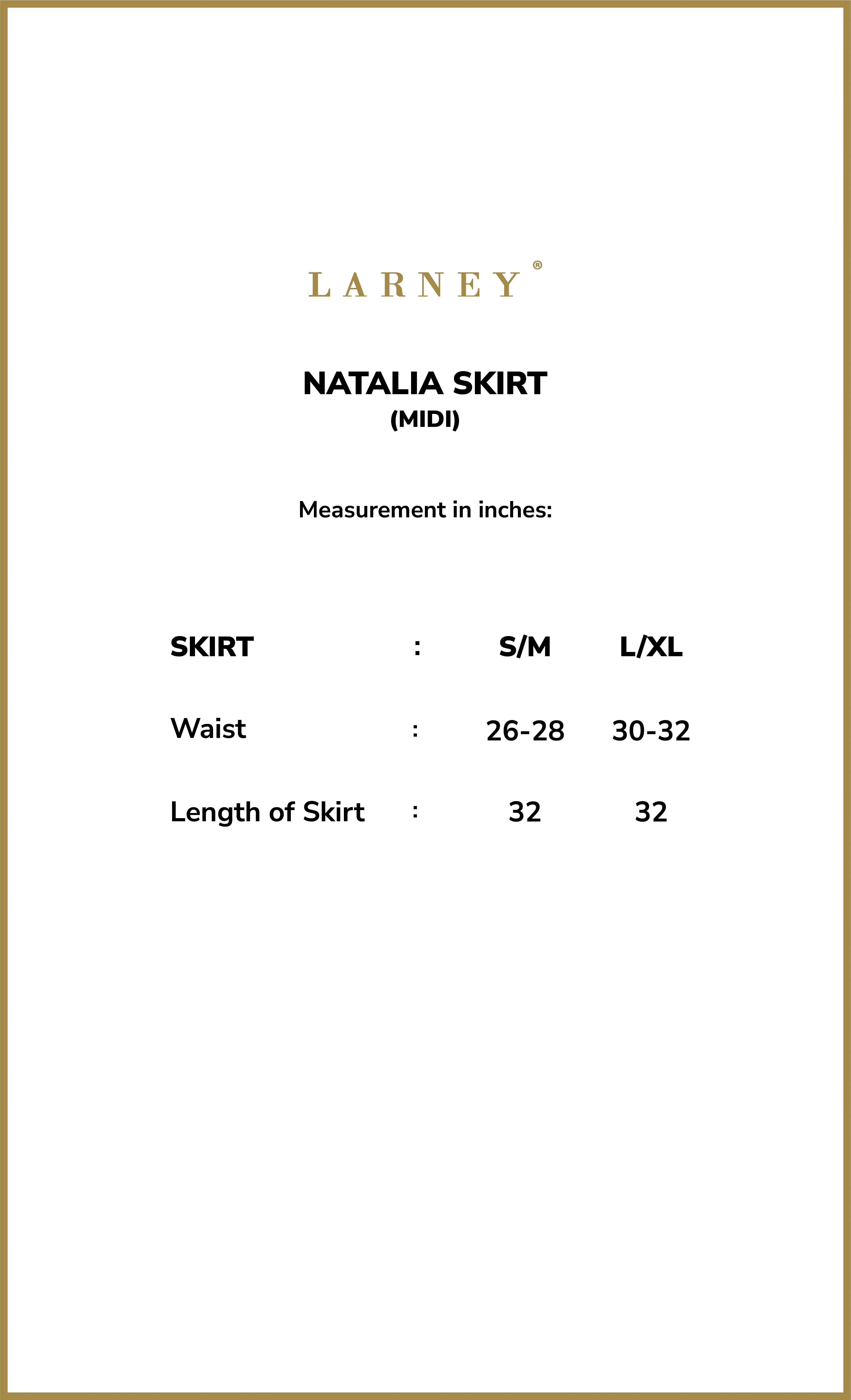 Natalia Skirt in Pageant Blue