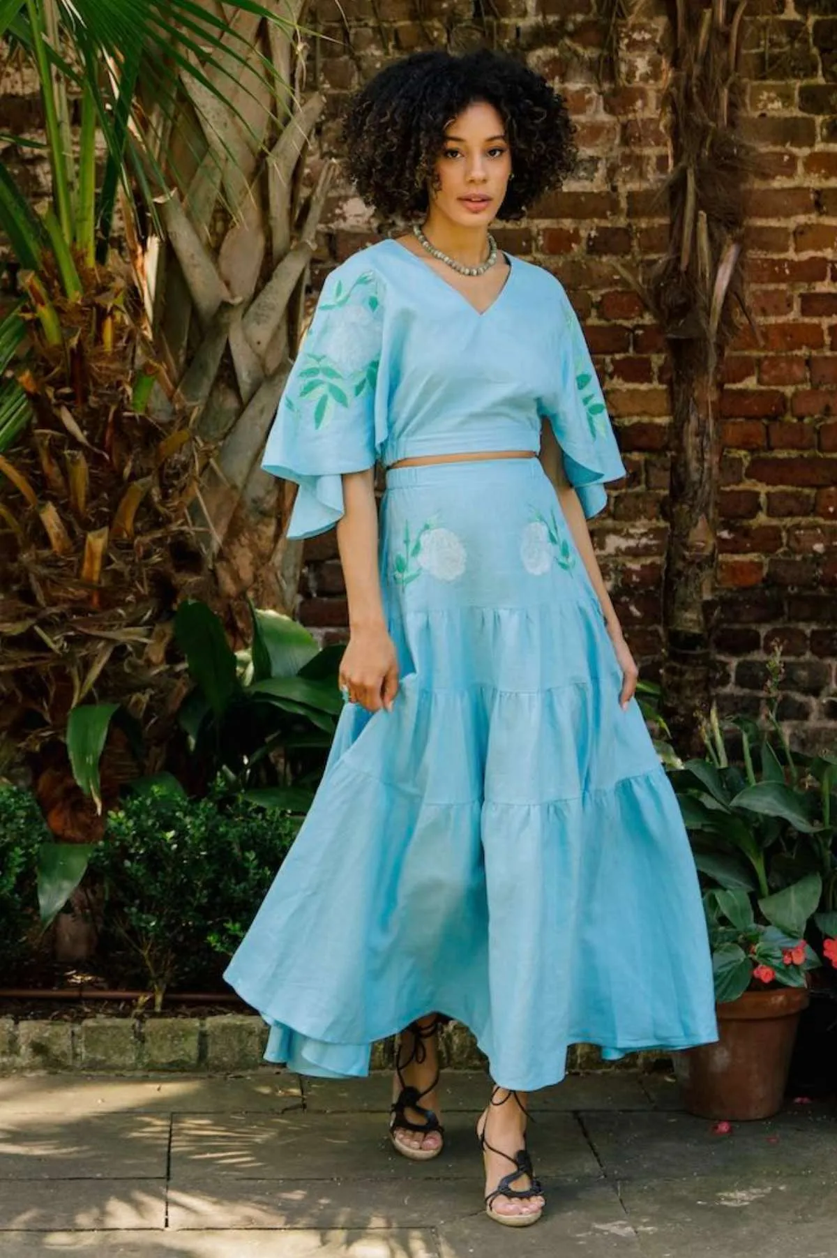 NILOYA SKIRT SET