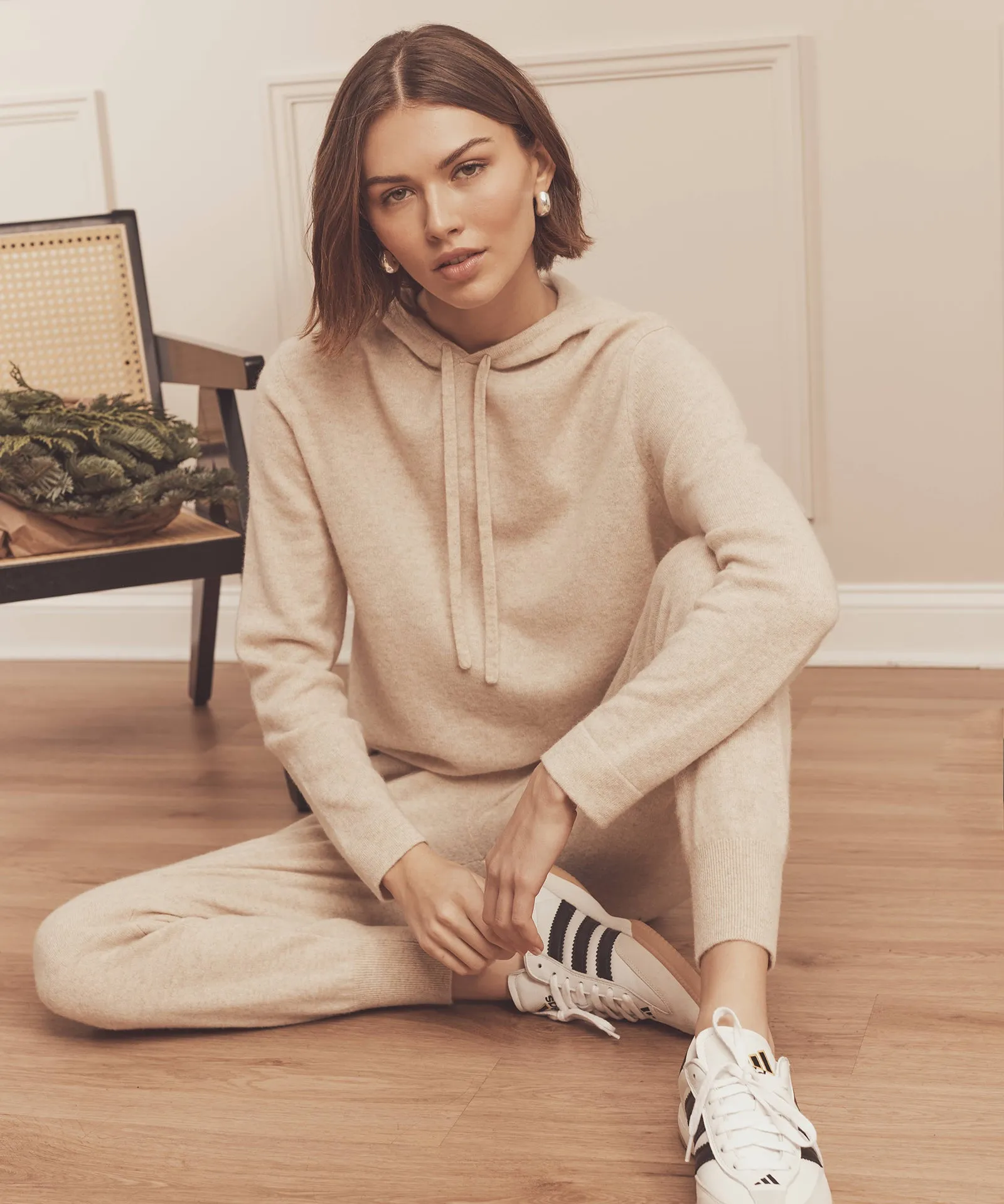 Off-Duty Cashmere Hoodie