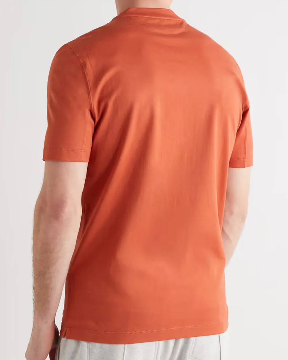 Orange Cotton T-Shirt