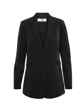 Philana Single Button travel Jacket in Black
