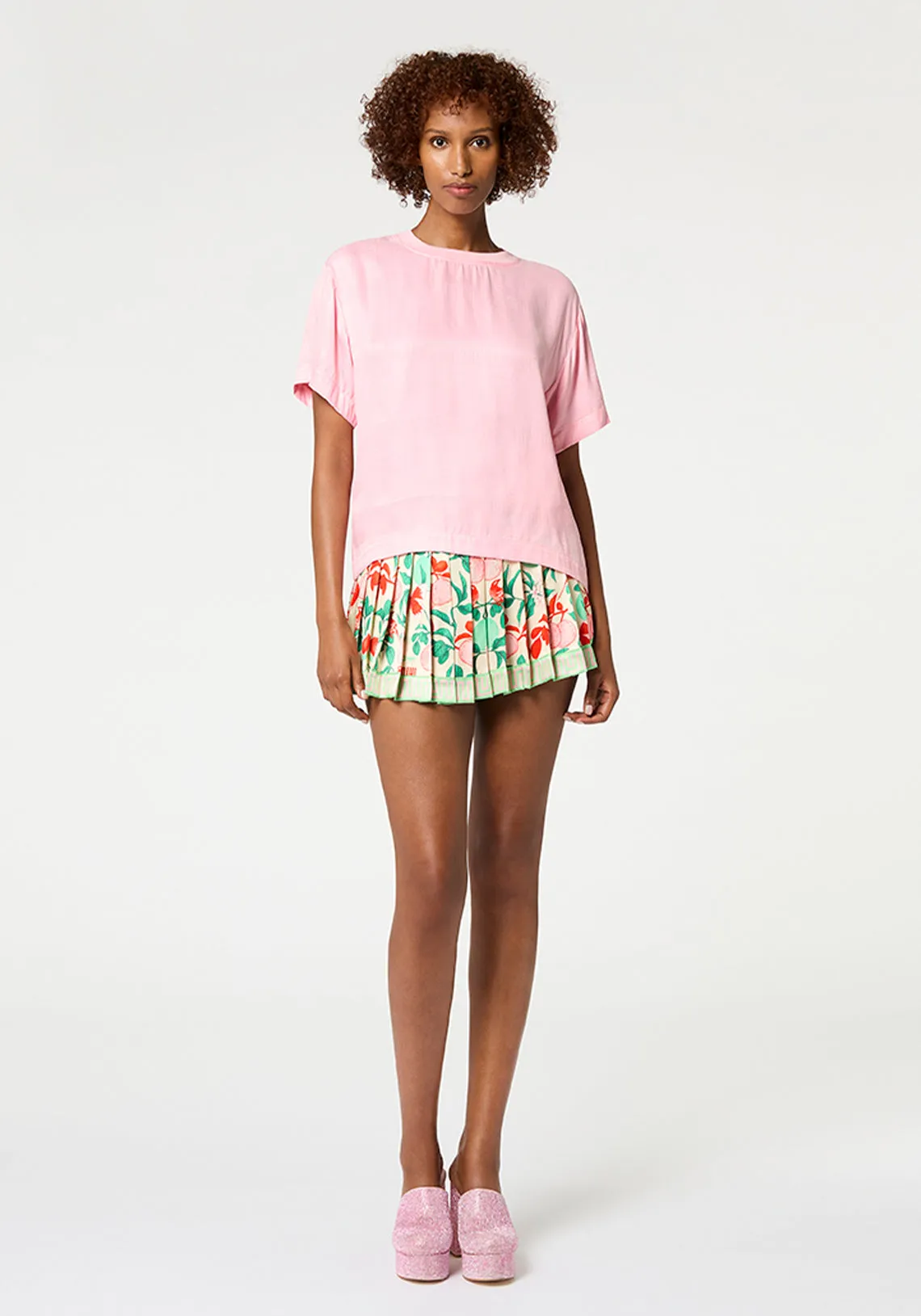 POMELO JACQUARD BOX TEE