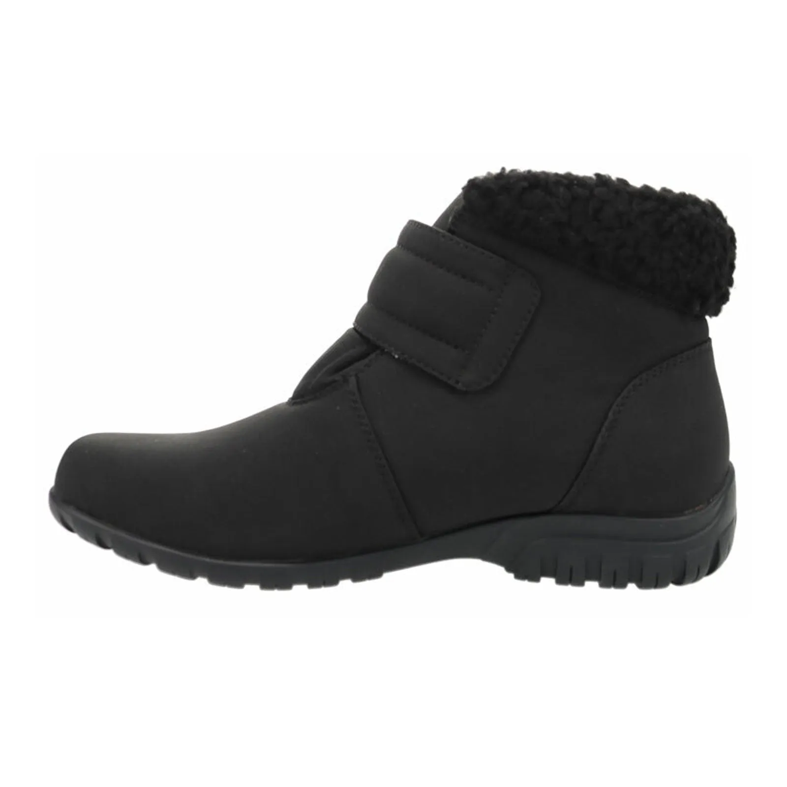 Propet Dani Strap Winter Ankle Boot (Women) - Black