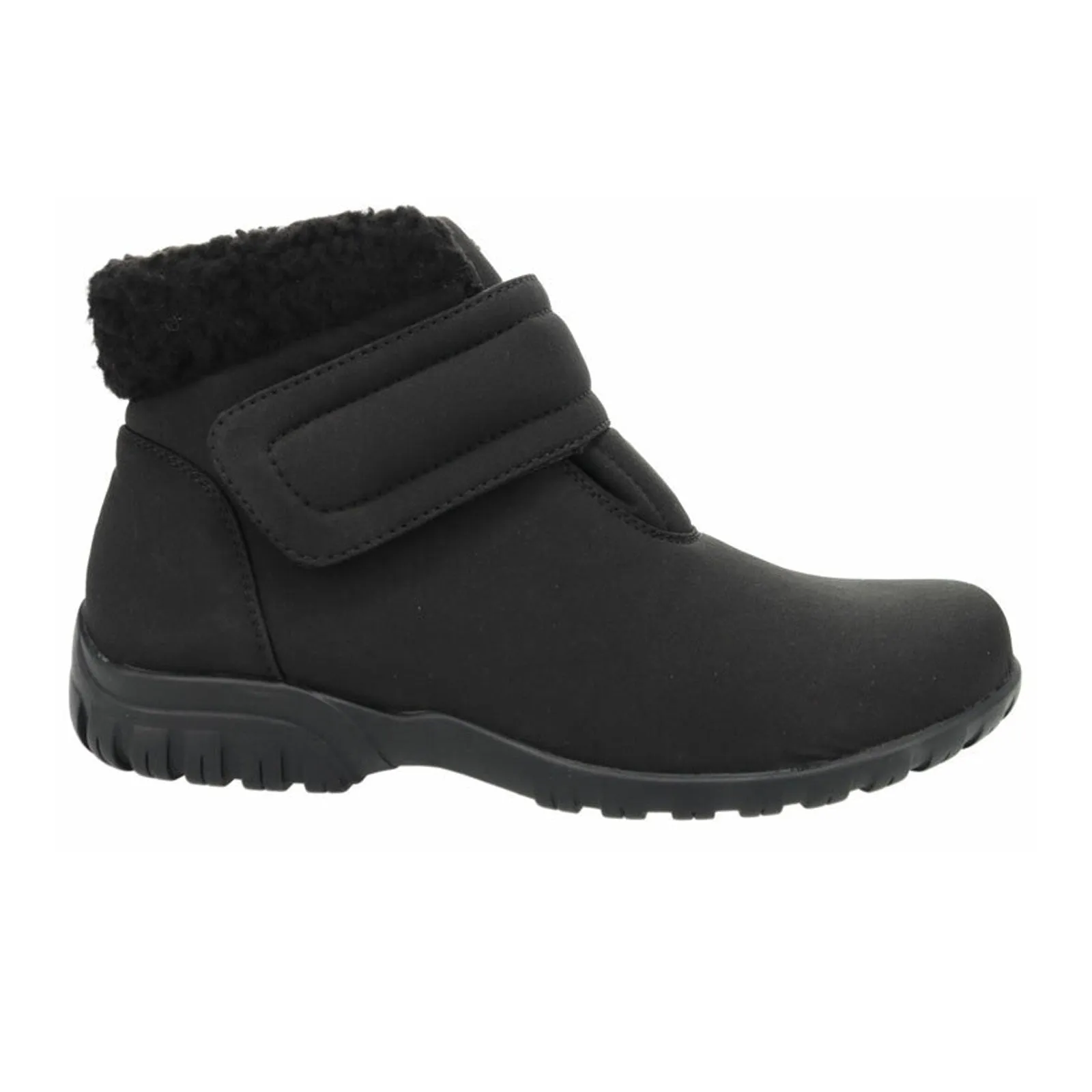 Propet Dani Strap Winter Ankle Boot (Women) - Black