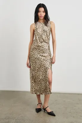 Rails Gabriella Dress, Champagne Leopard