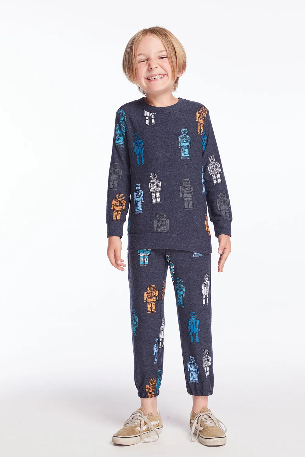 Robots Boys Pullover