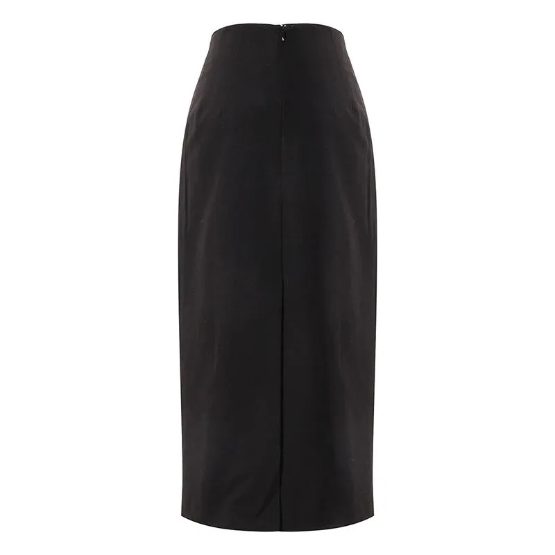 Rock With Me Asymmetrical Skirt