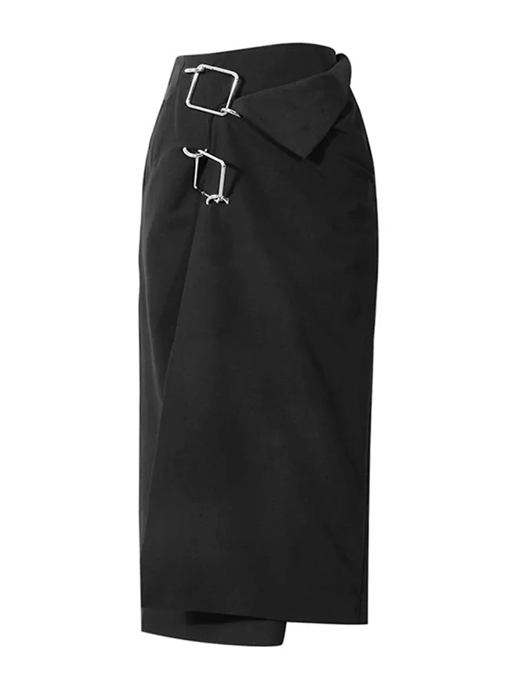 Rock With Me Asymmetrical Skirt