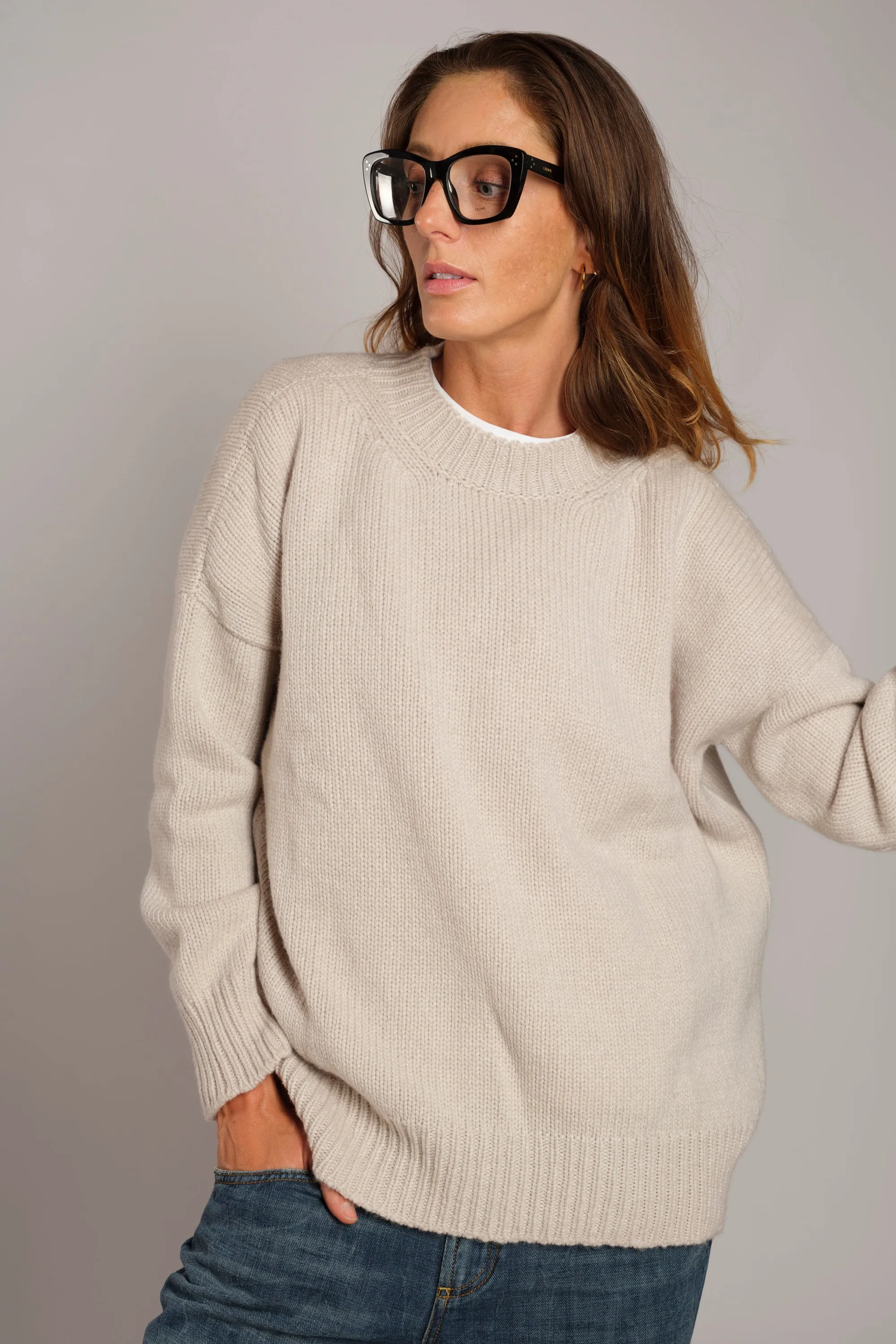 ROSE | PULLOVER GIROCOLLO