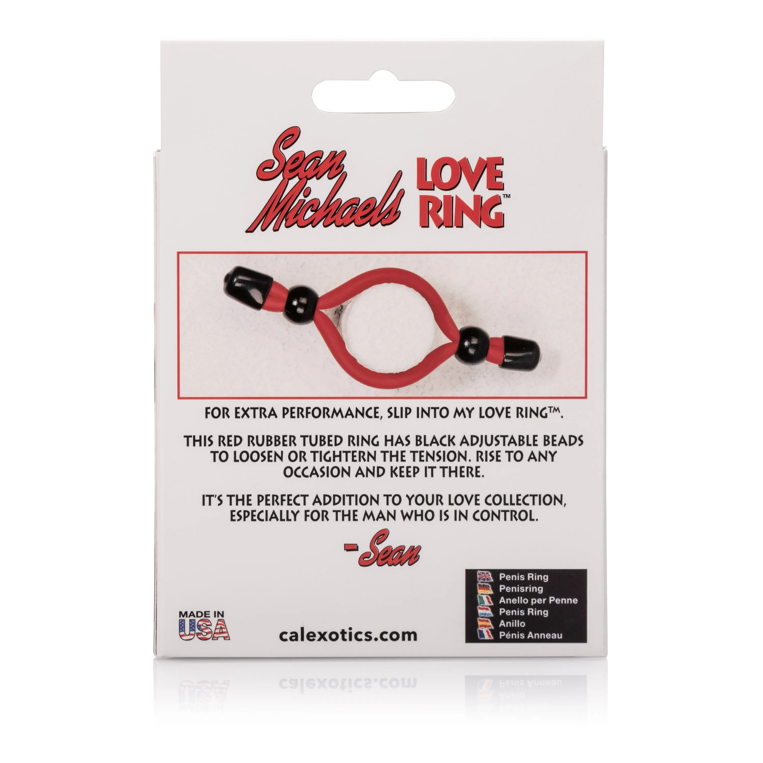 Sean Michaels Love Ring
