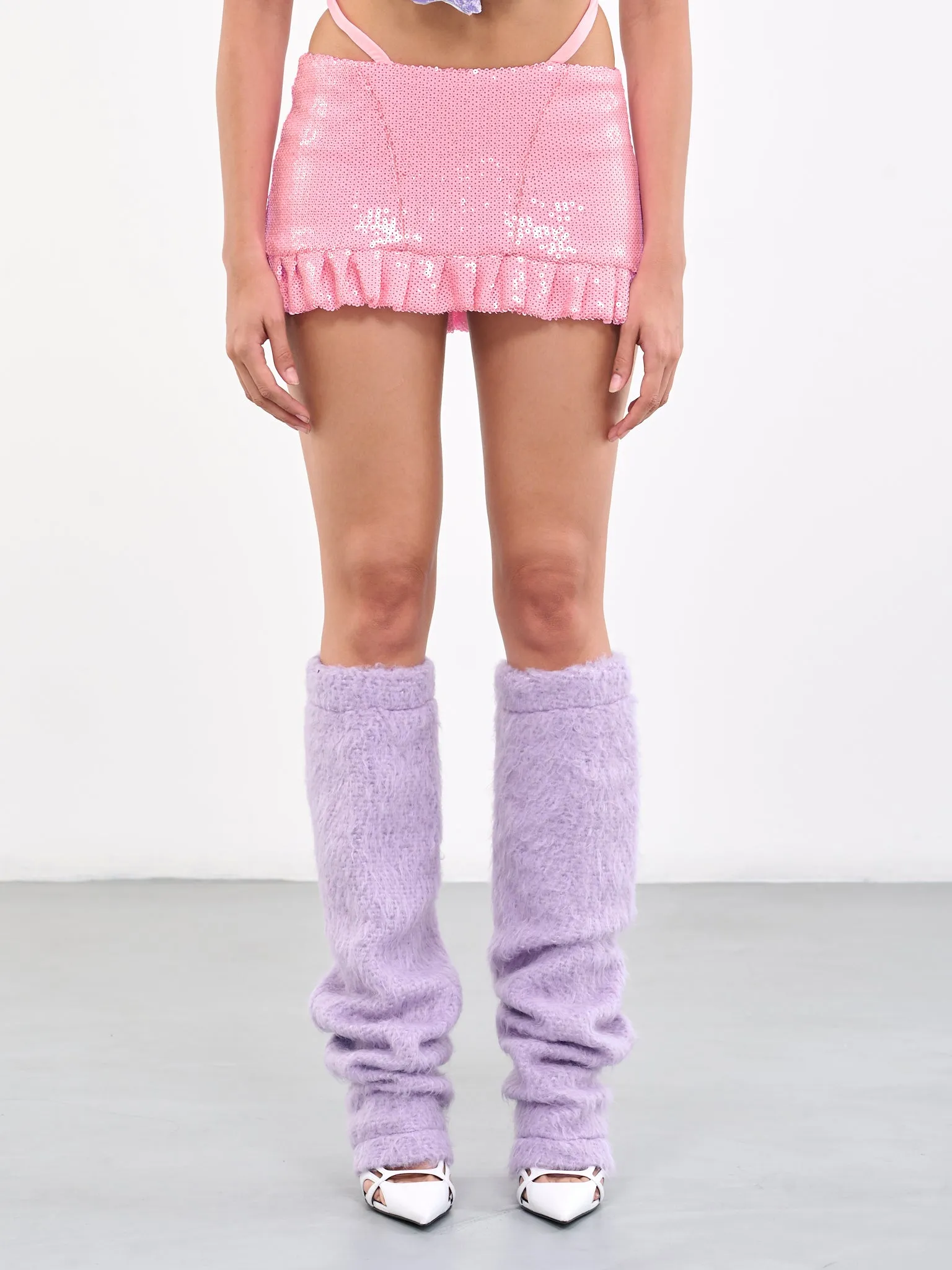 Sequin Mini Skirt (SEQUIN-MINI-SKIRT-PINK)