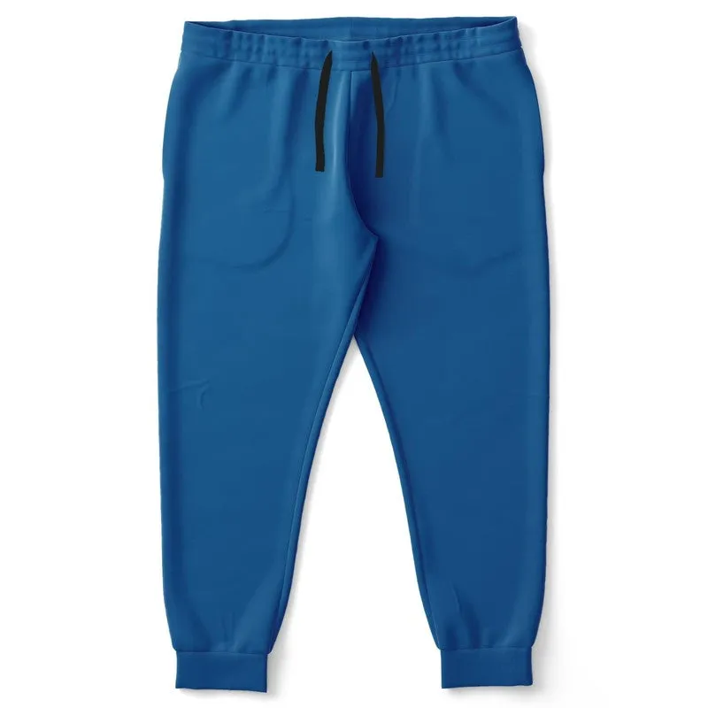 Shaded Blue Joggers | Unisex | with PLUS sizes | C100M50Y0K30