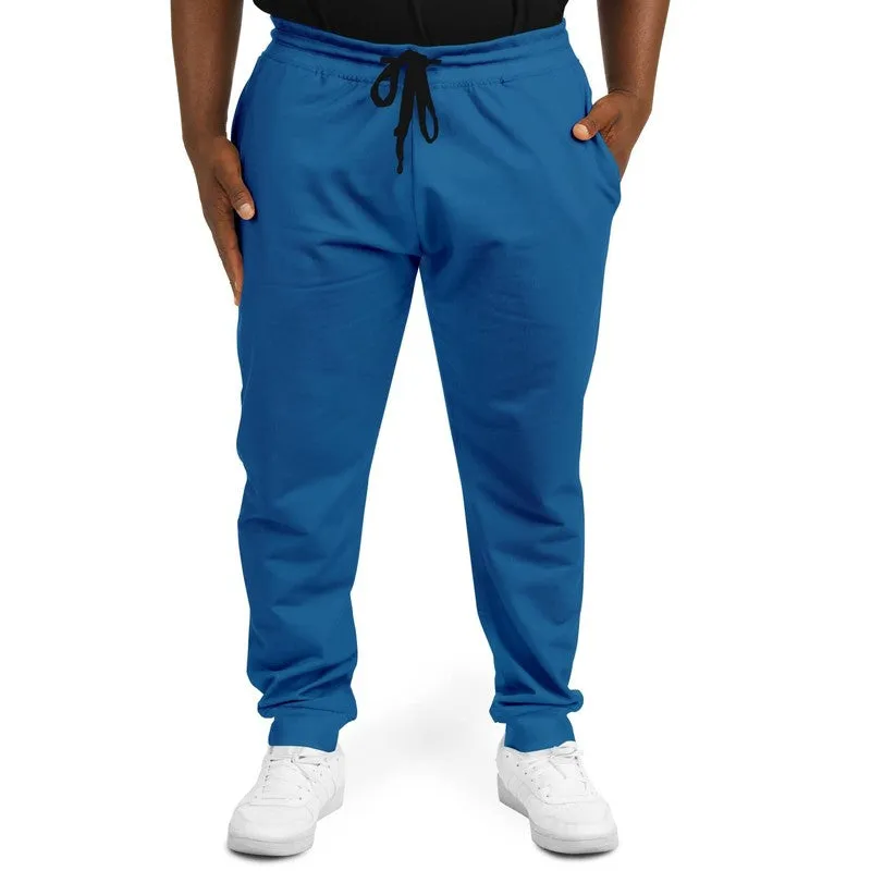 Shaded Blue Joggers | Unisex | with PLUS sizes | C100M50Y0K30