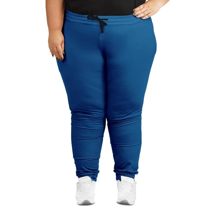 Shaded Blue Joggers | Unisex | with PLUS sizes | C100M50Y0K30